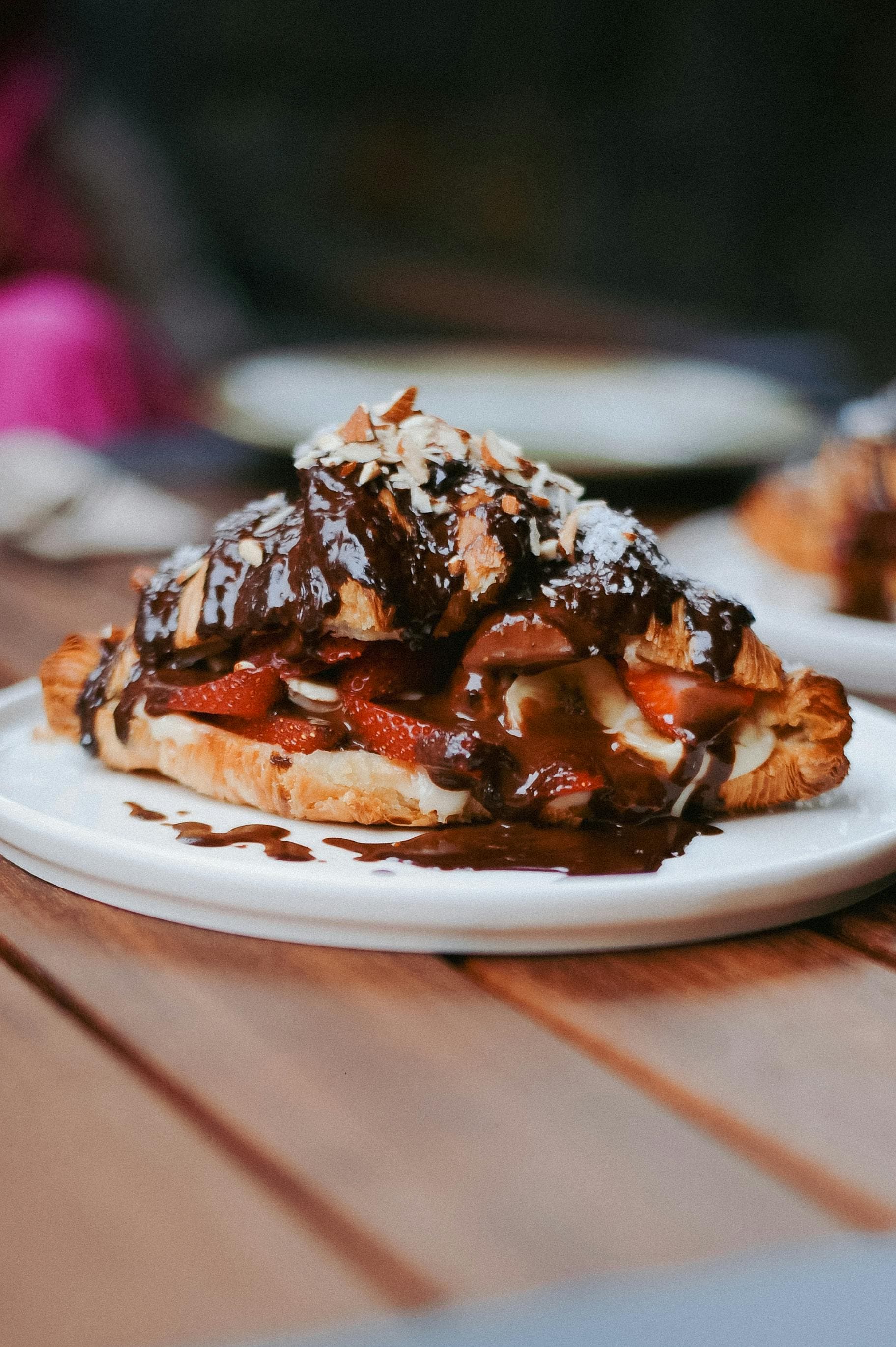 Croissant Ice Cream Sandwich