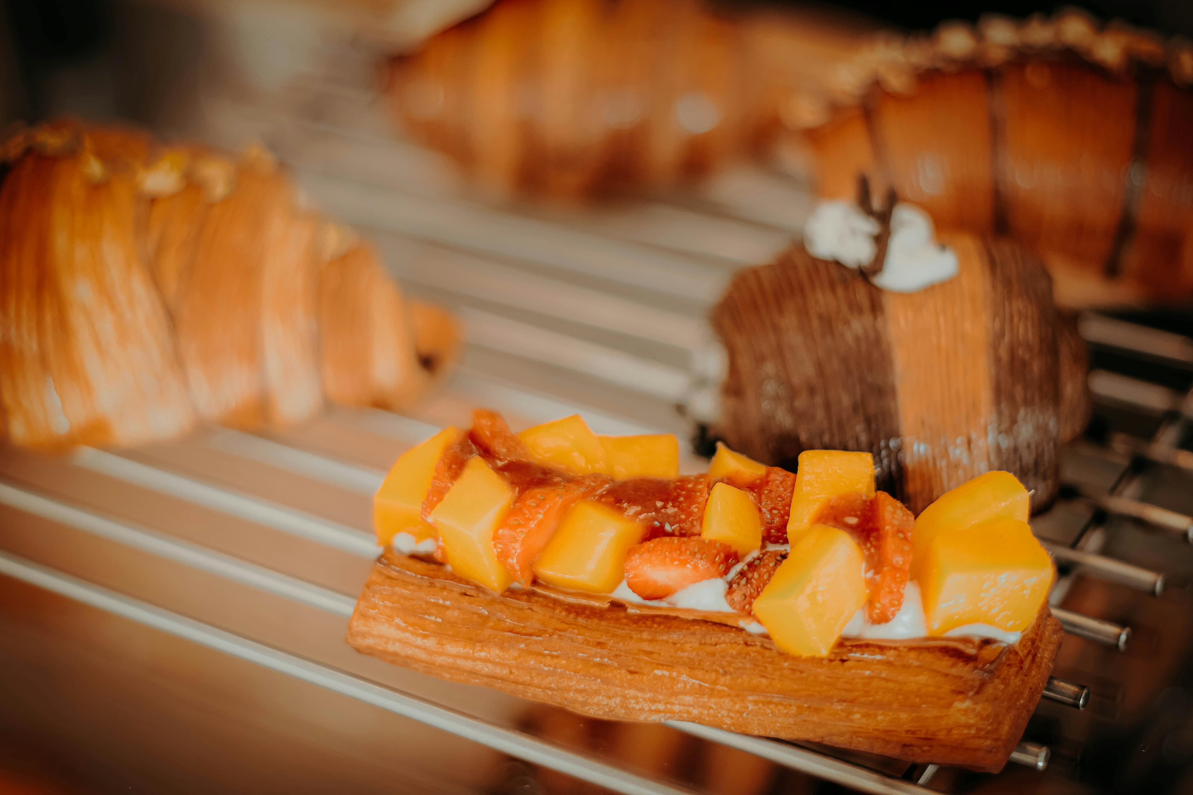 Croissant Pêche Melba