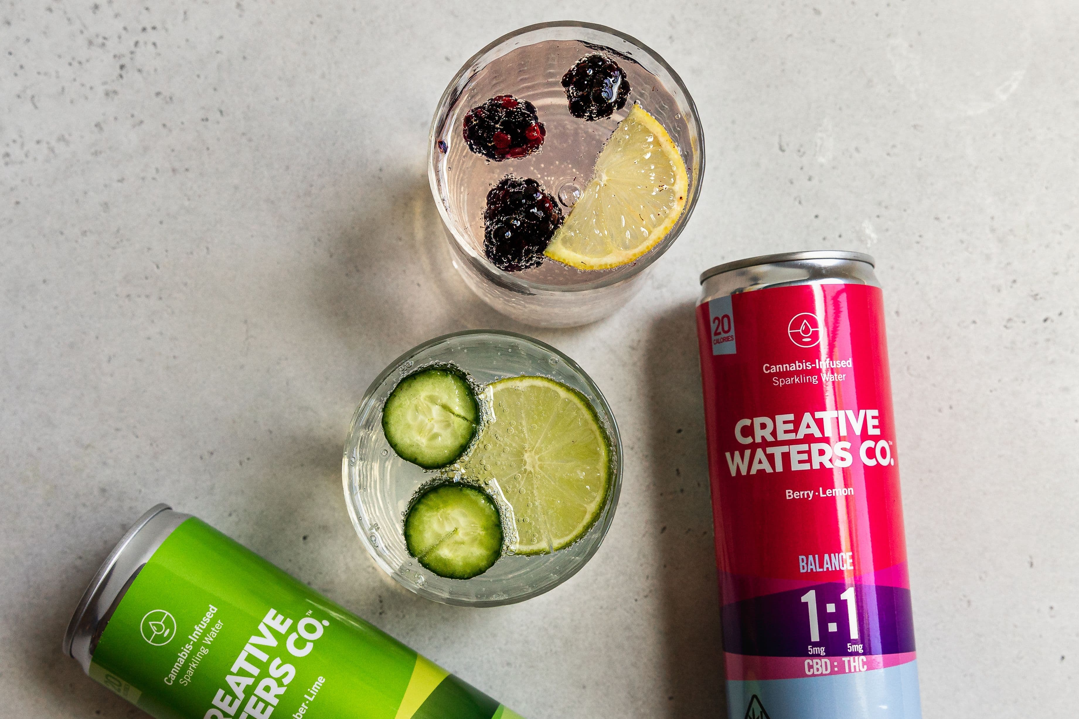 Cucumber Basil Sparkling Water