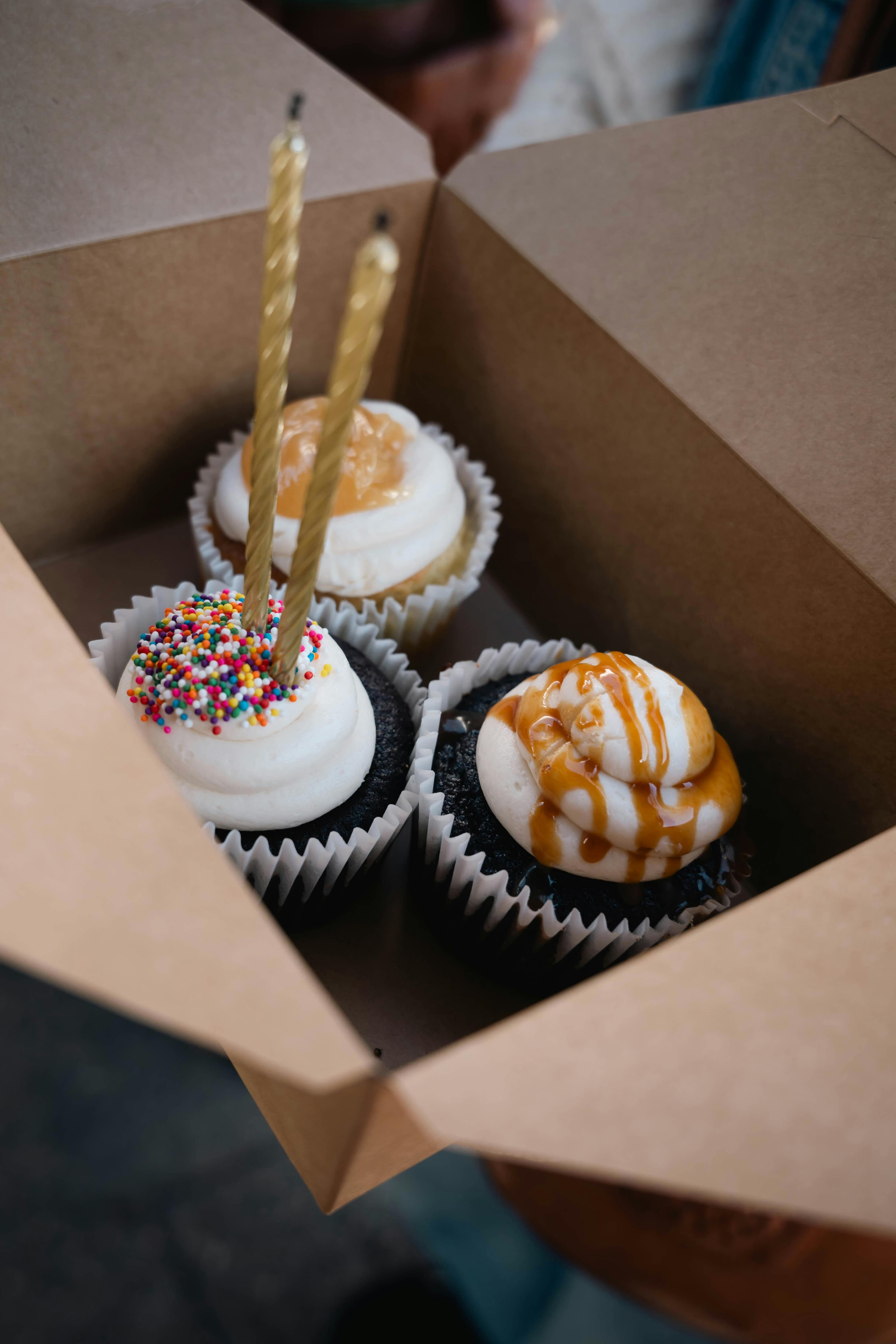 Cupcake Banane Caramel
