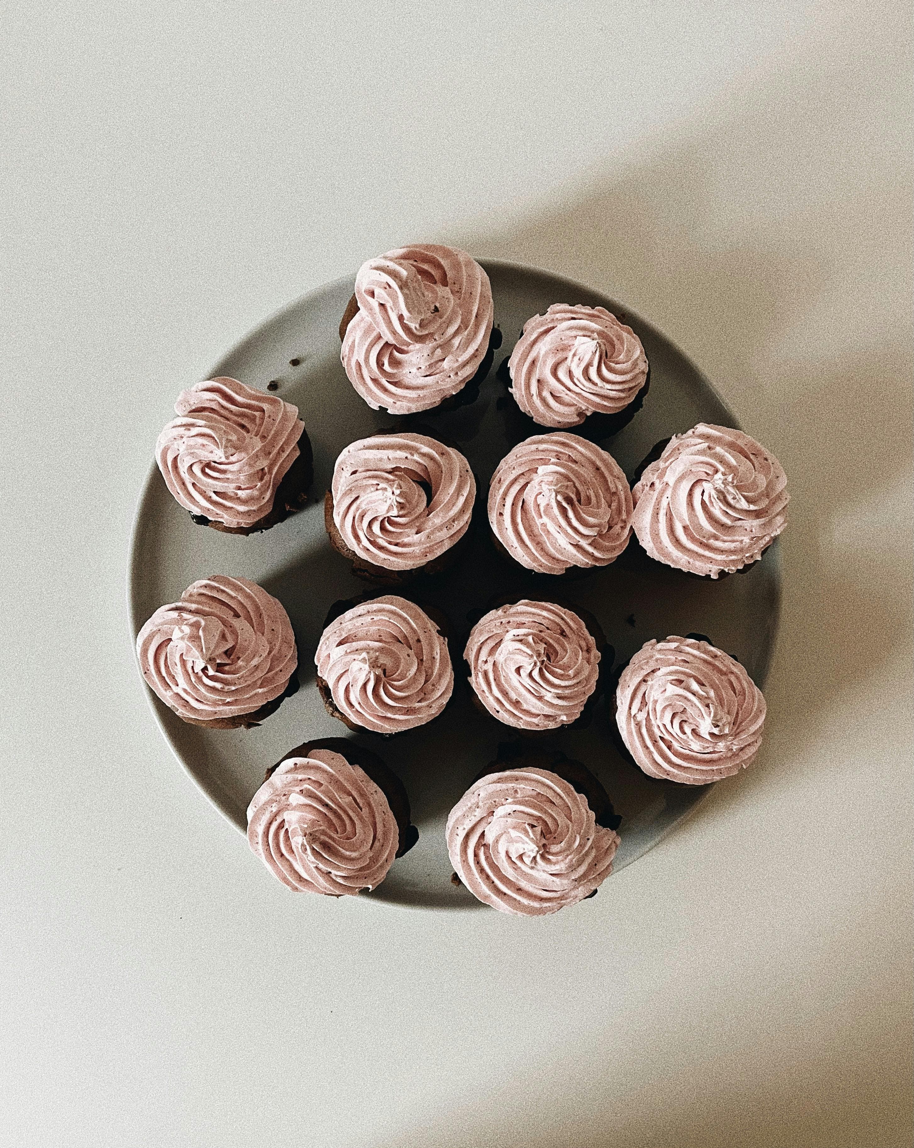 Cupcake Fraise Buttercream