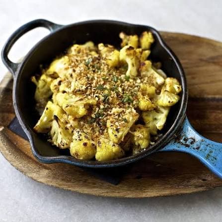 Curried Cauliflower Gratin