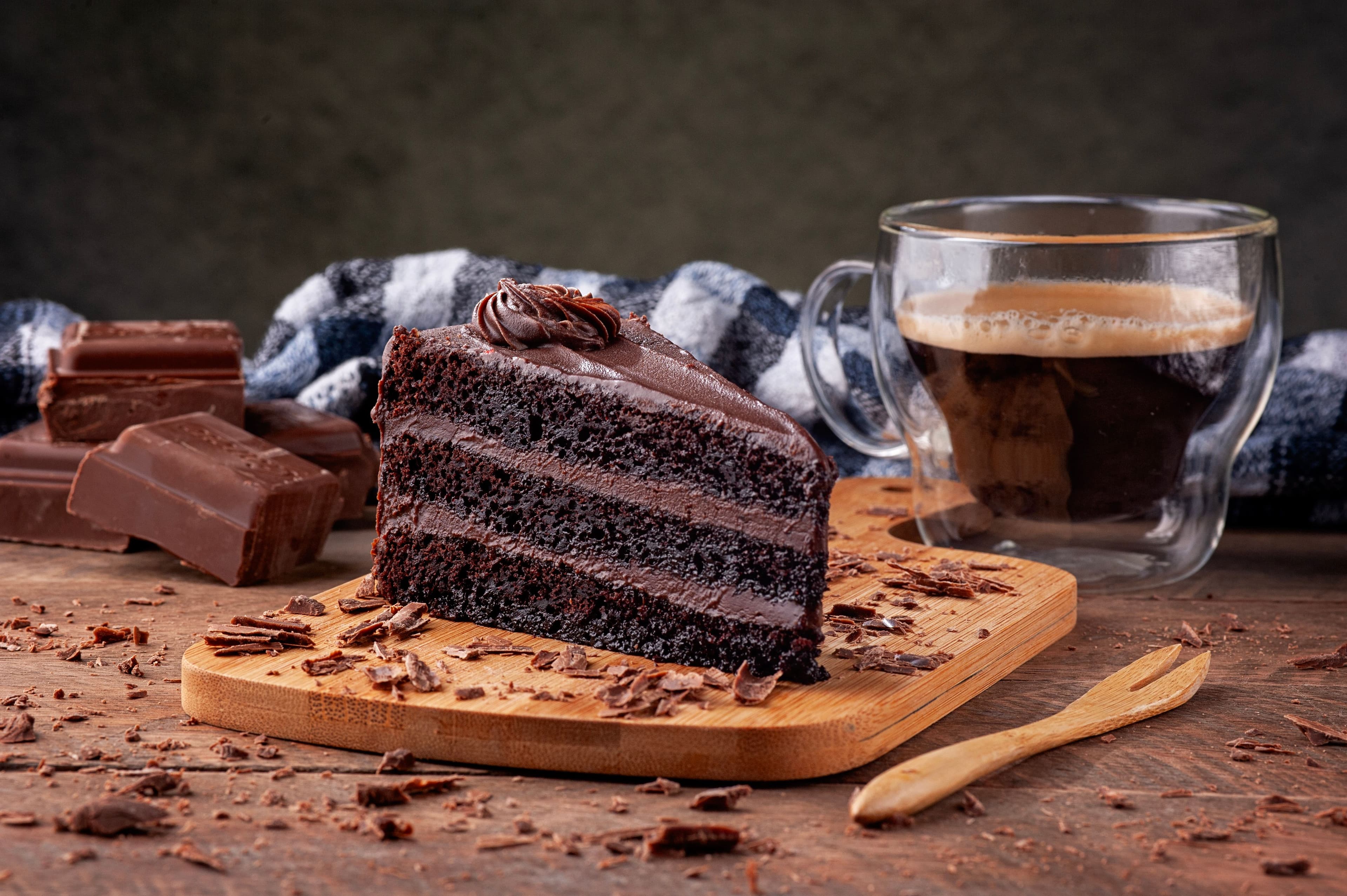 Dark Chocolate Espresso Cake