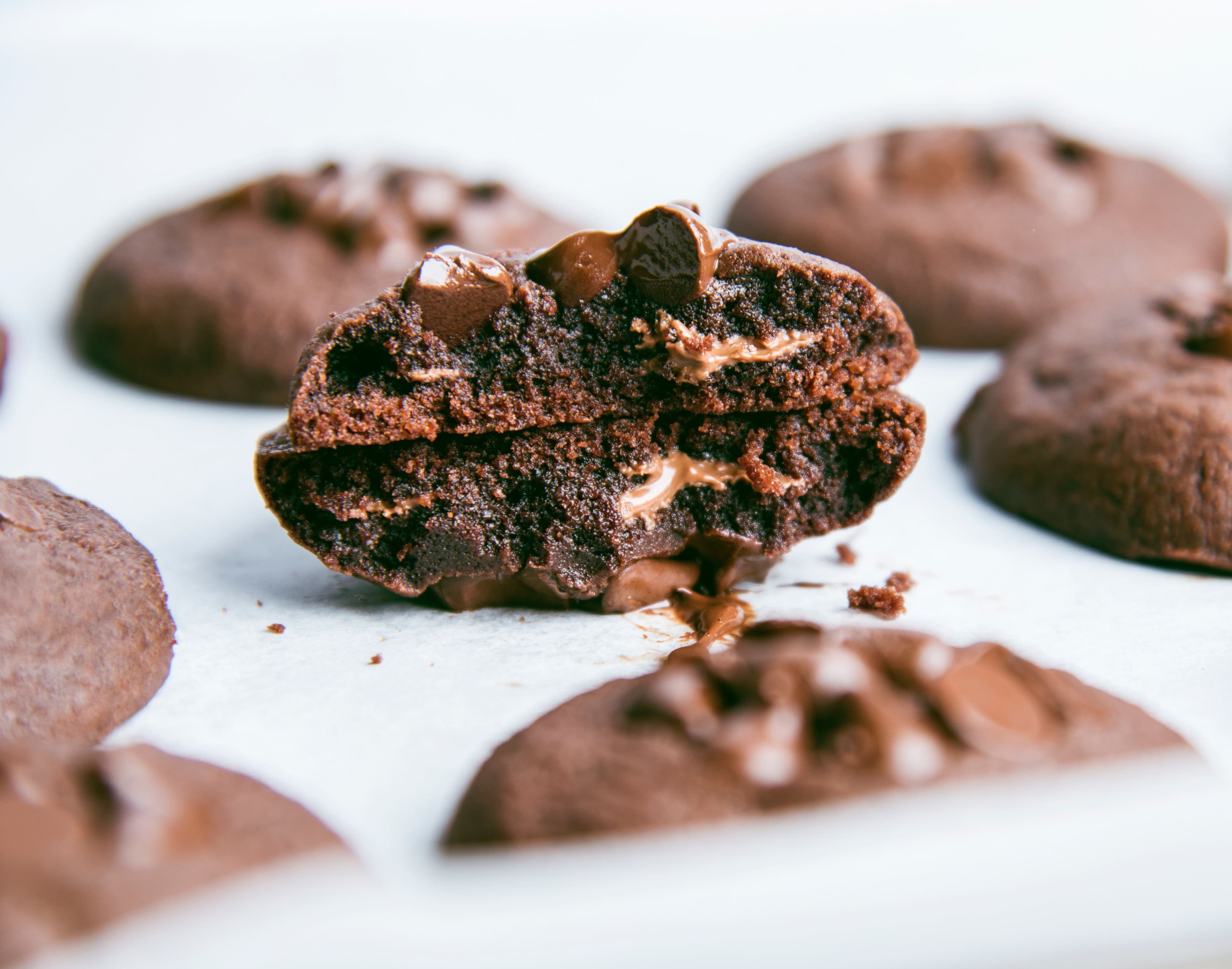 Double Chocolate Chip Cookies