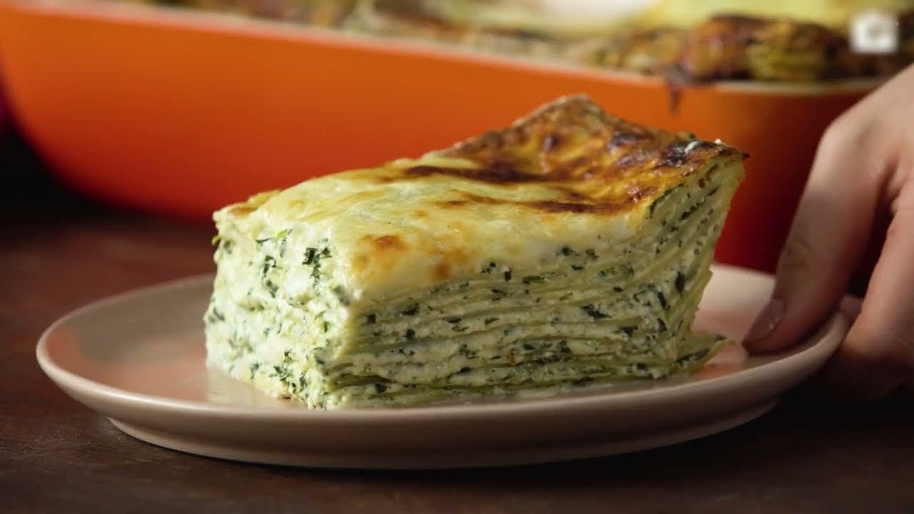 Eggplant and Spinach Lasagna