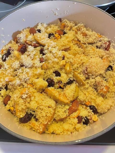 Fruit and Nut Couscous Breakfast