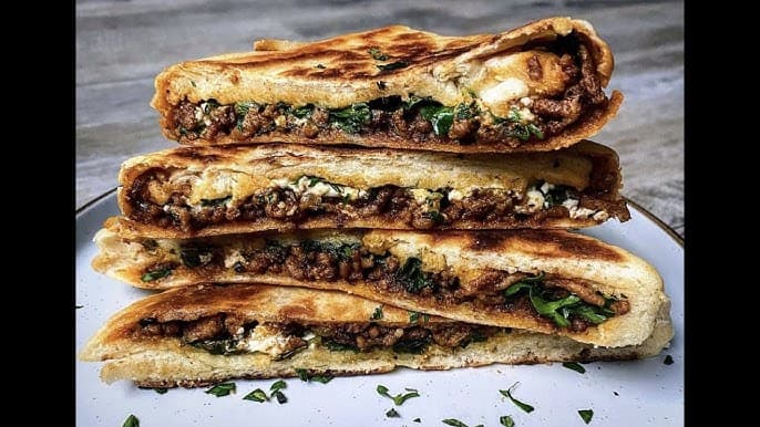 Gözleme (Stuffed Turkish Flatbread)