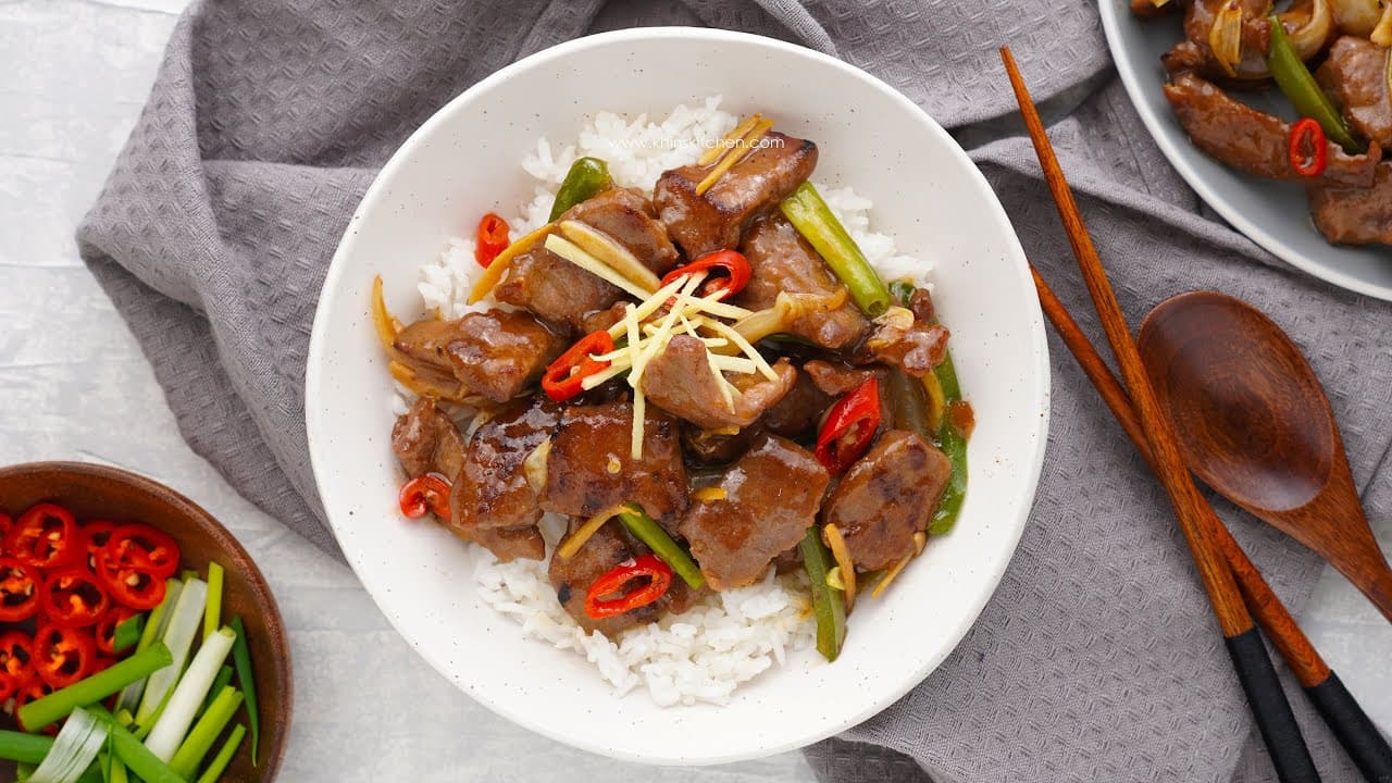 Ginger Beef Stir Fry