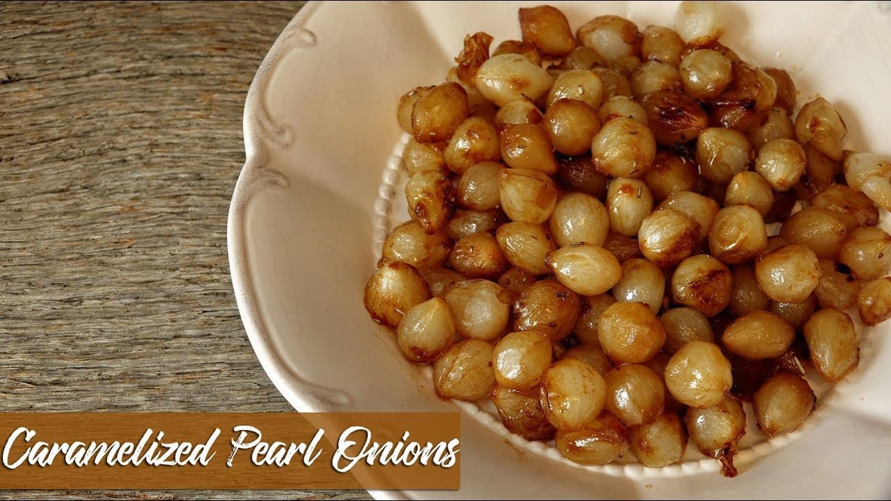 Glazed Pearl Onions