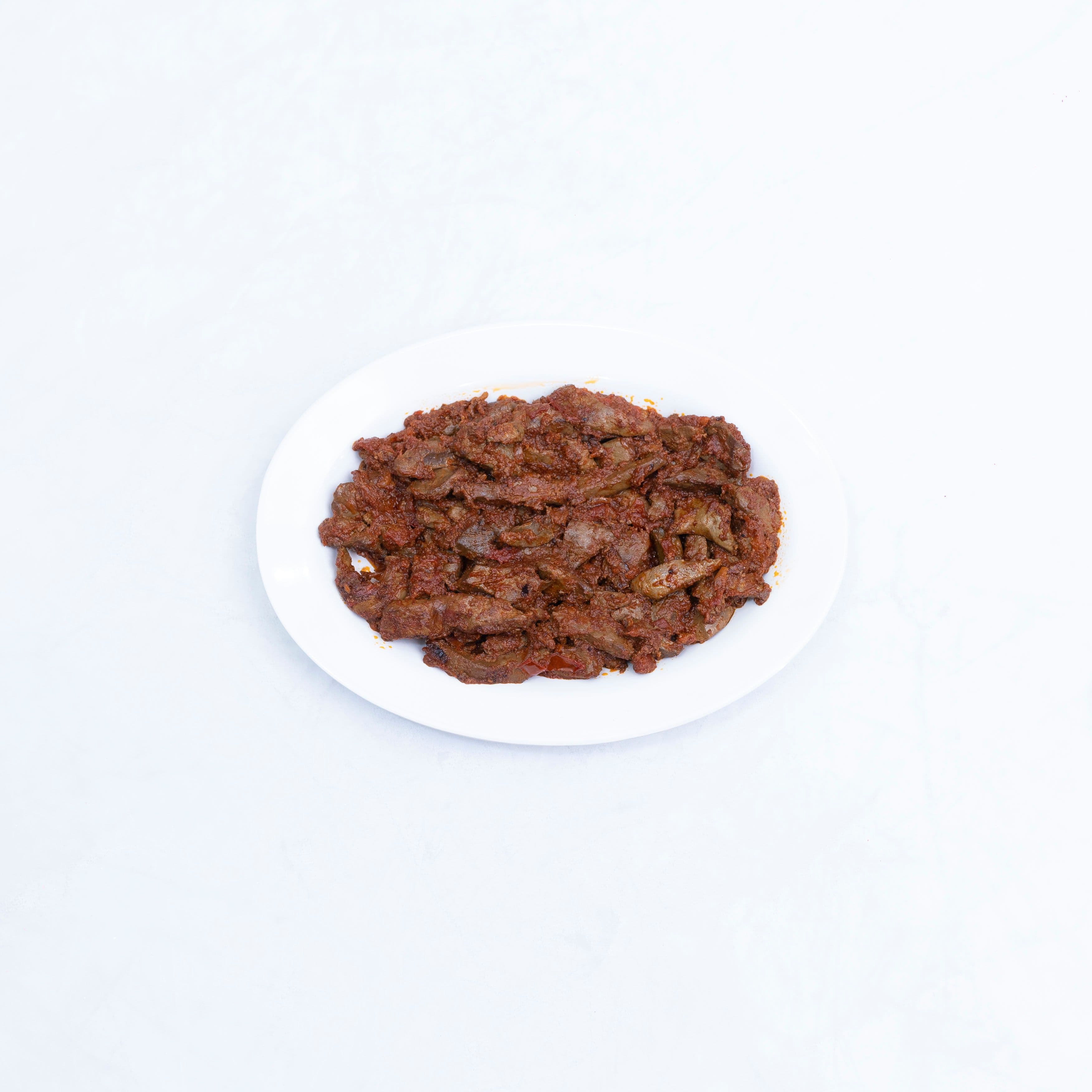 Gored Gored (Cubed Raw Beef)