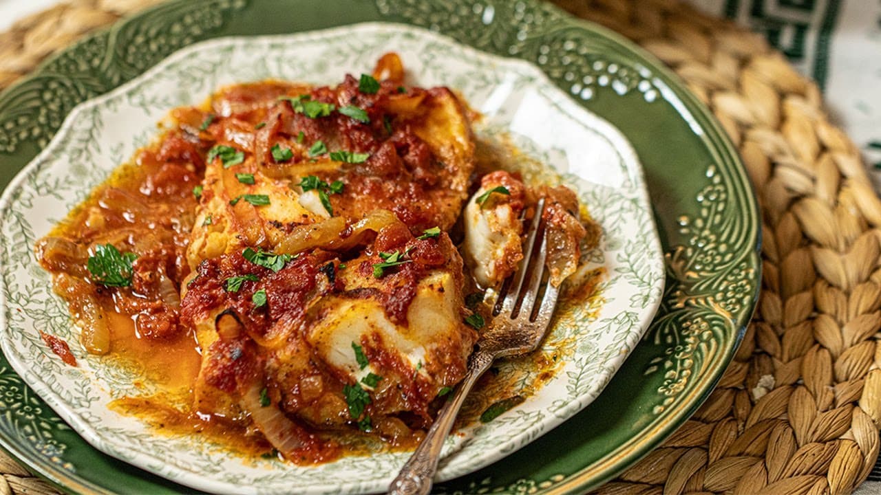 Greek-Style Baked Fish