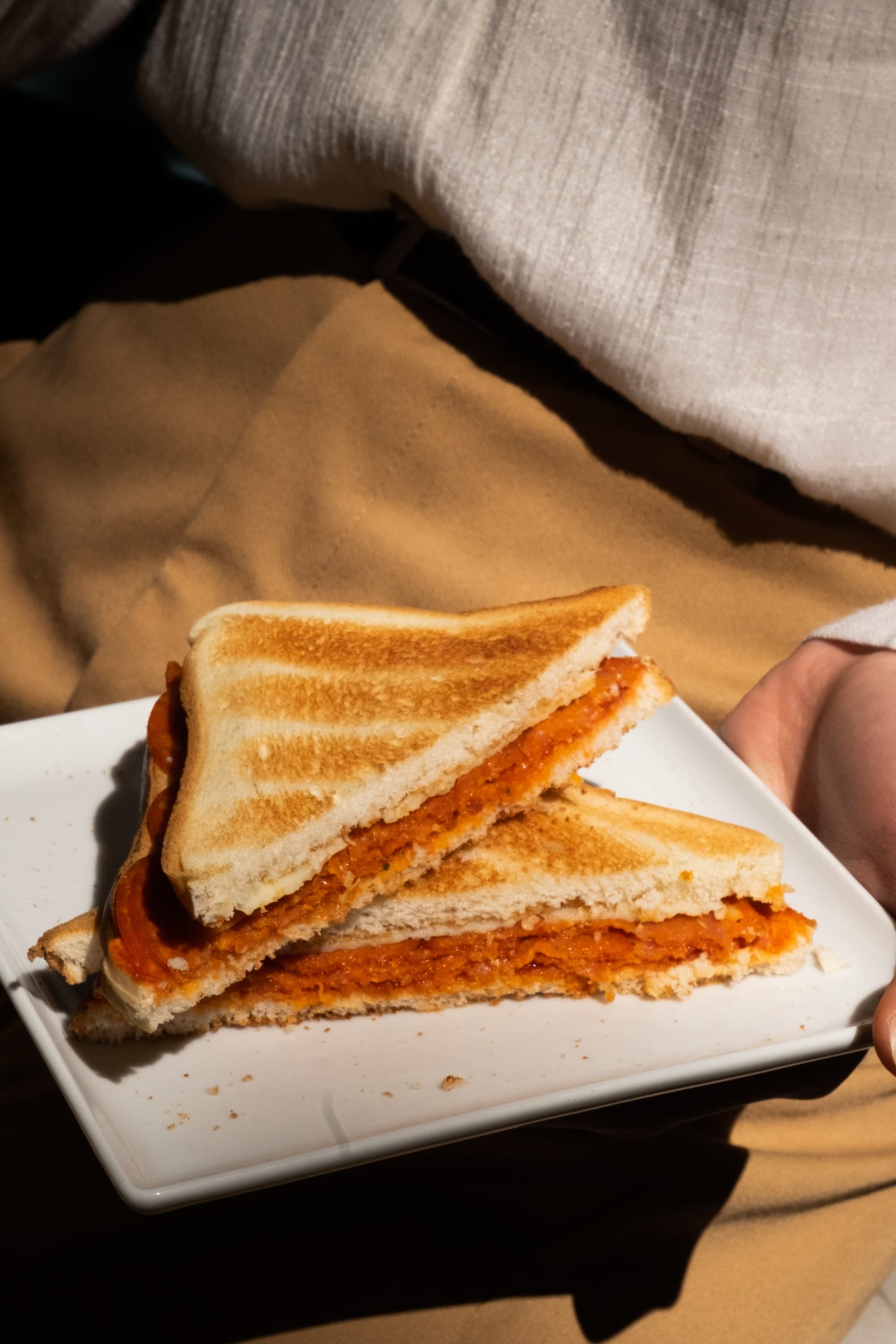 Grilled Cheese Kimchi