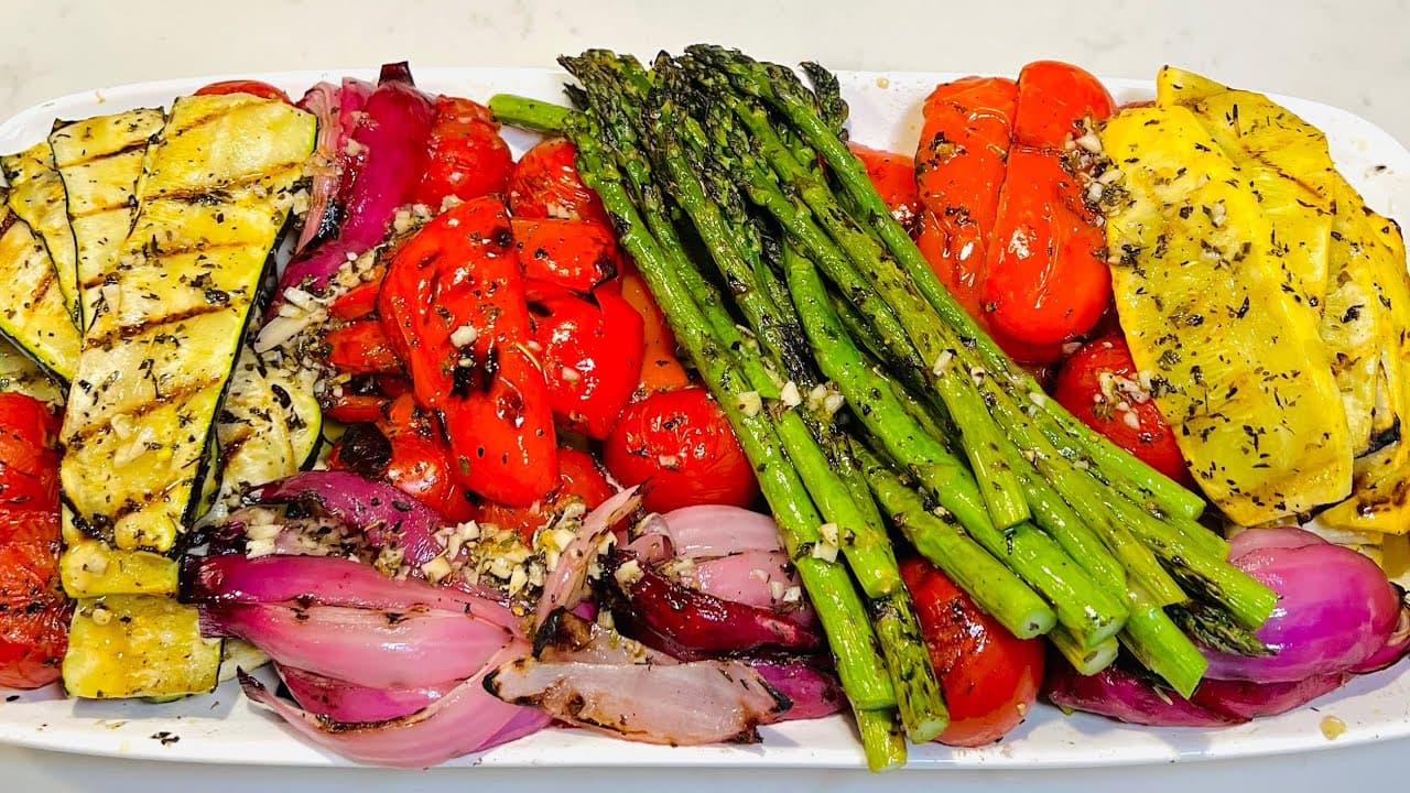 Grilled Marinated Vegetables
