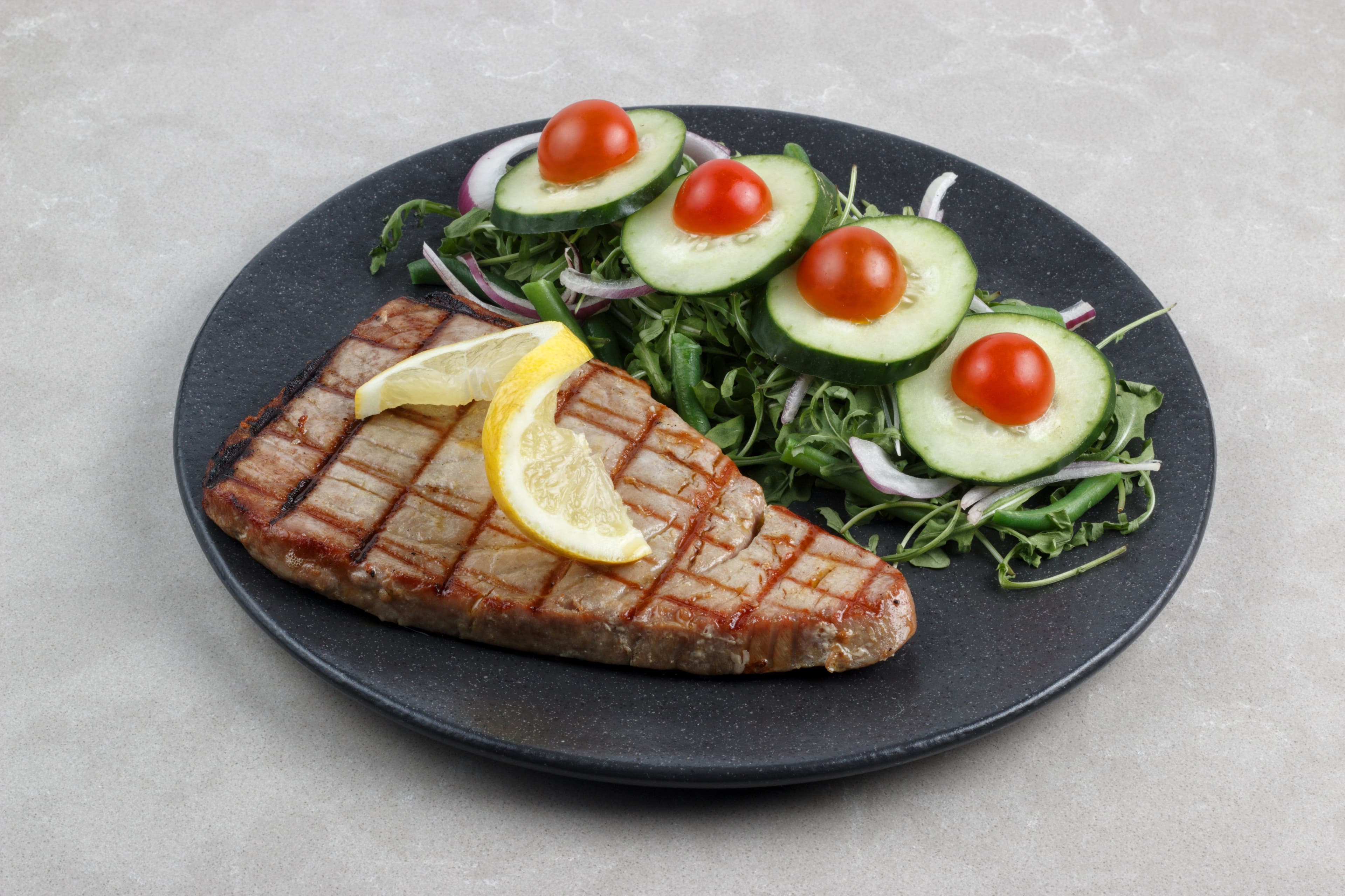 Grilled Swordfish with Capers