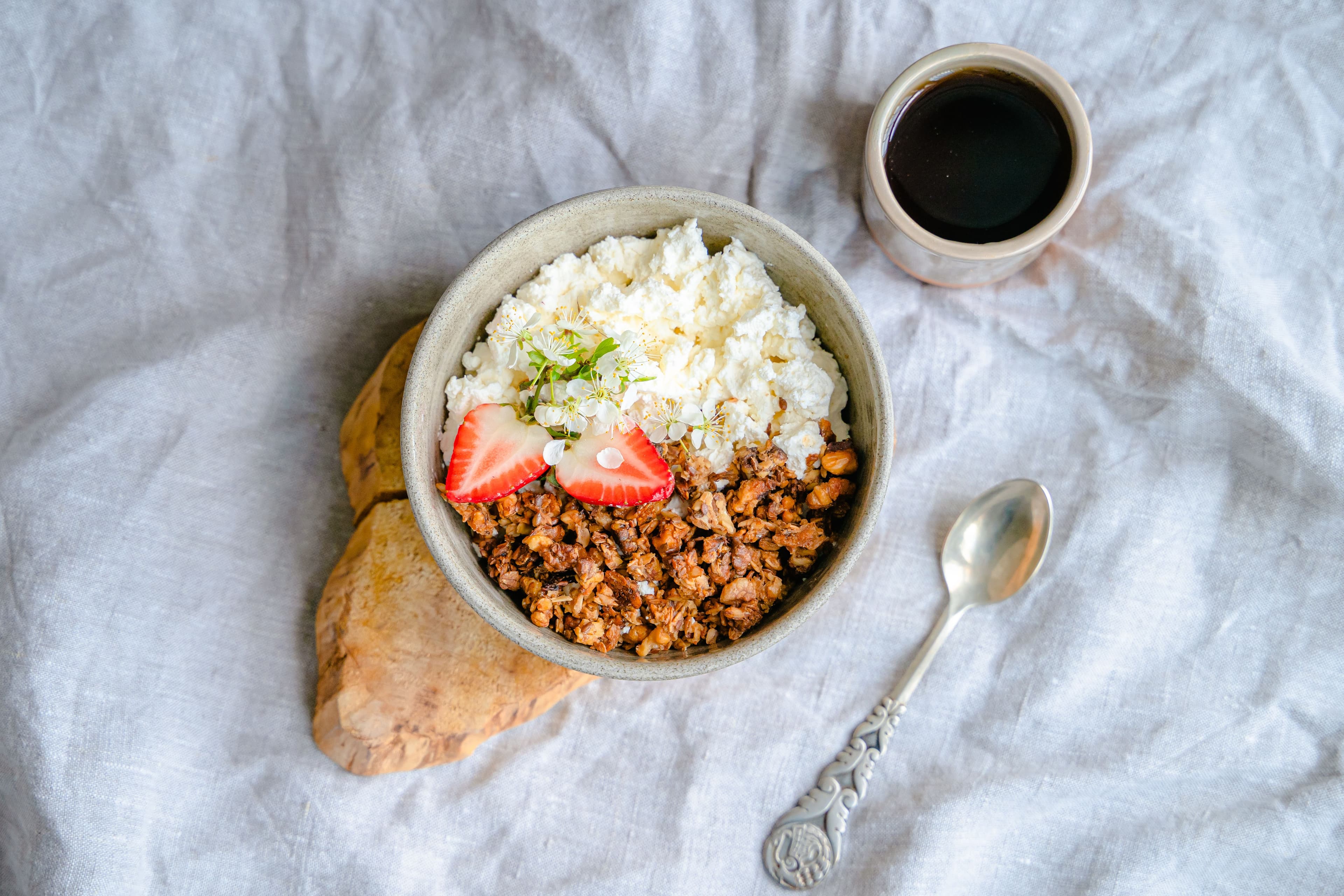 High Protein Cottage Cheese Bowl