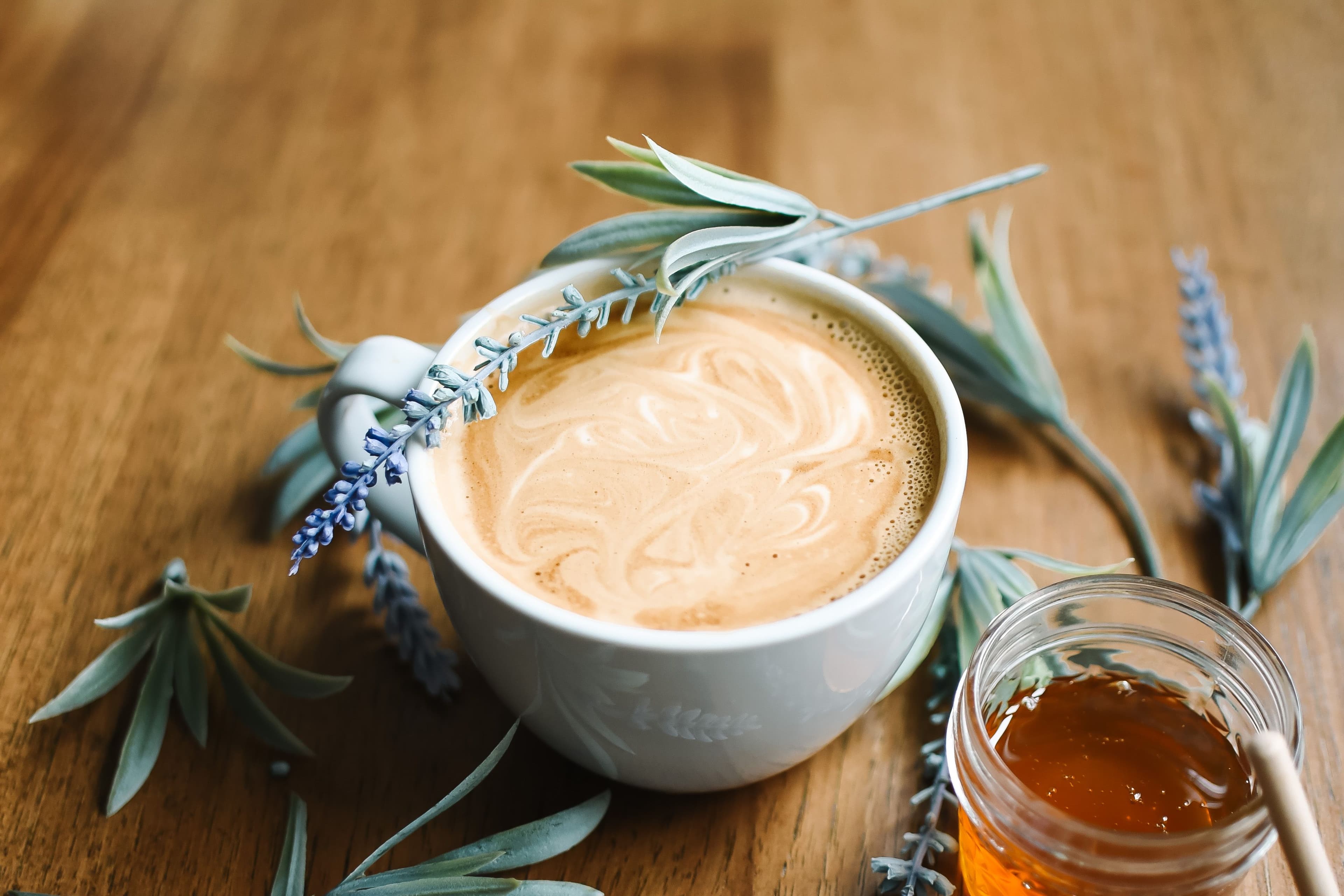 Honey Lavender Latte