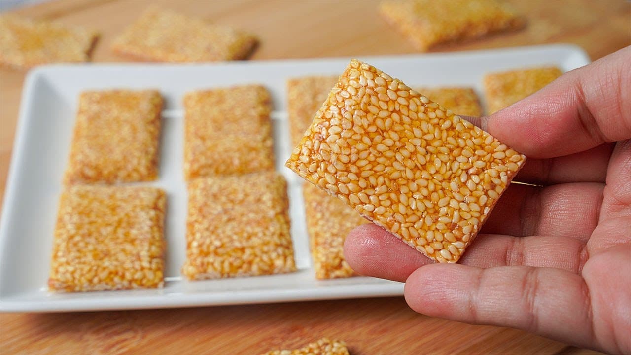 Honey Sesame Crisps