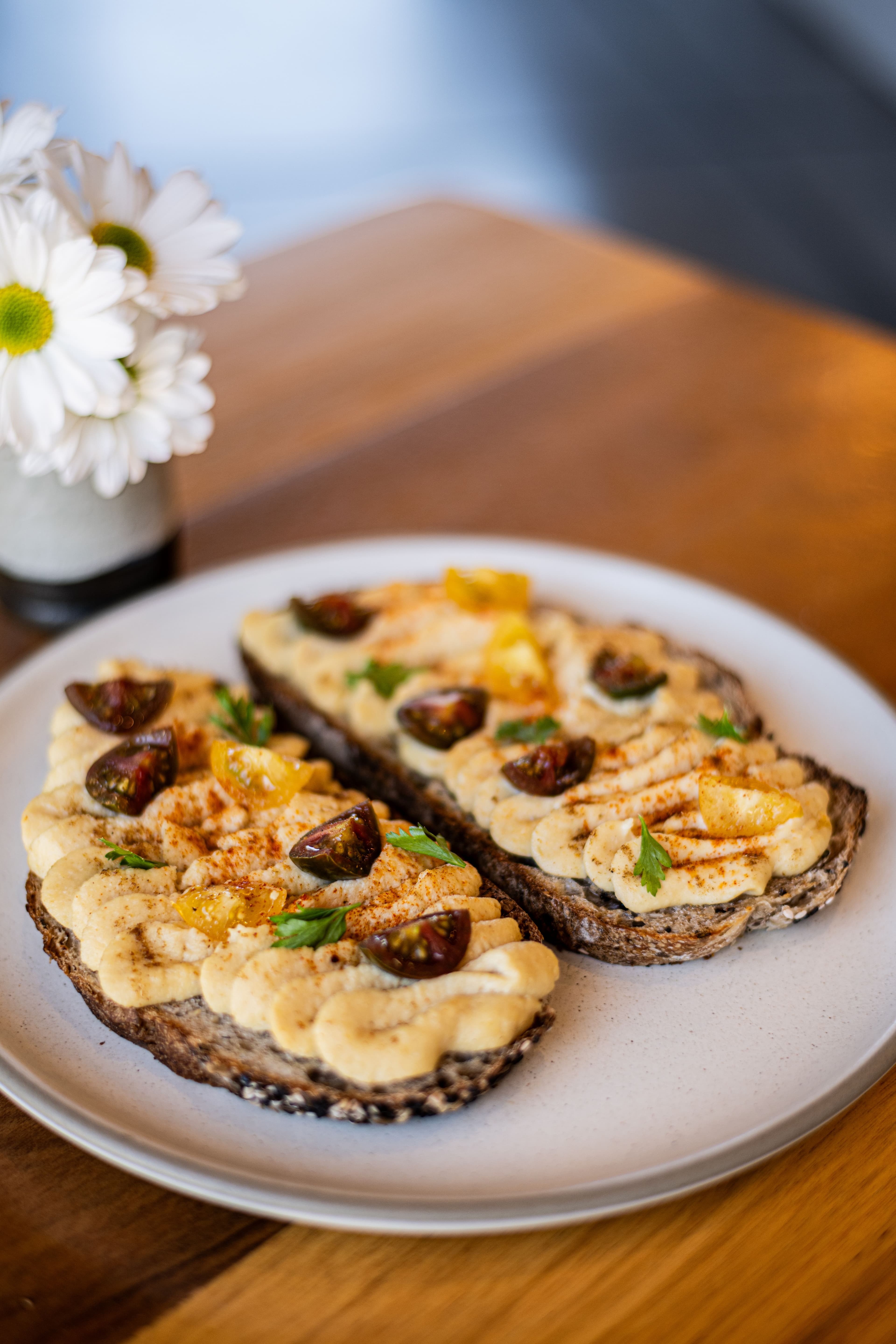 Hummus Toast