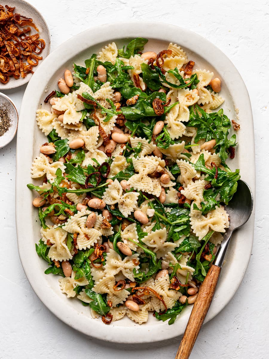 Italian Arugula Pasta Salad