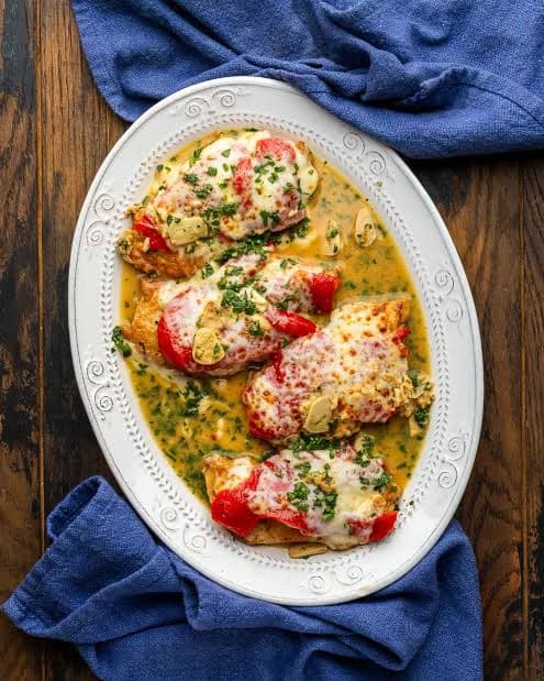 Italian Chicken with Pepper
