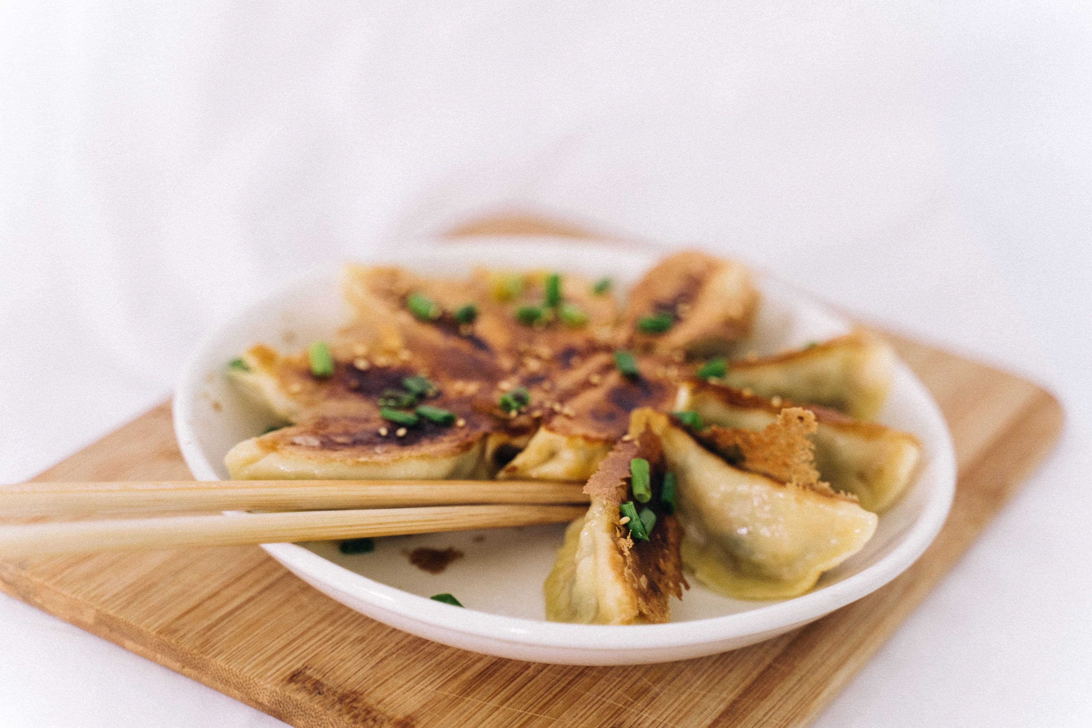 Japanese Gyoza (Pan-Fried Dumplings)
