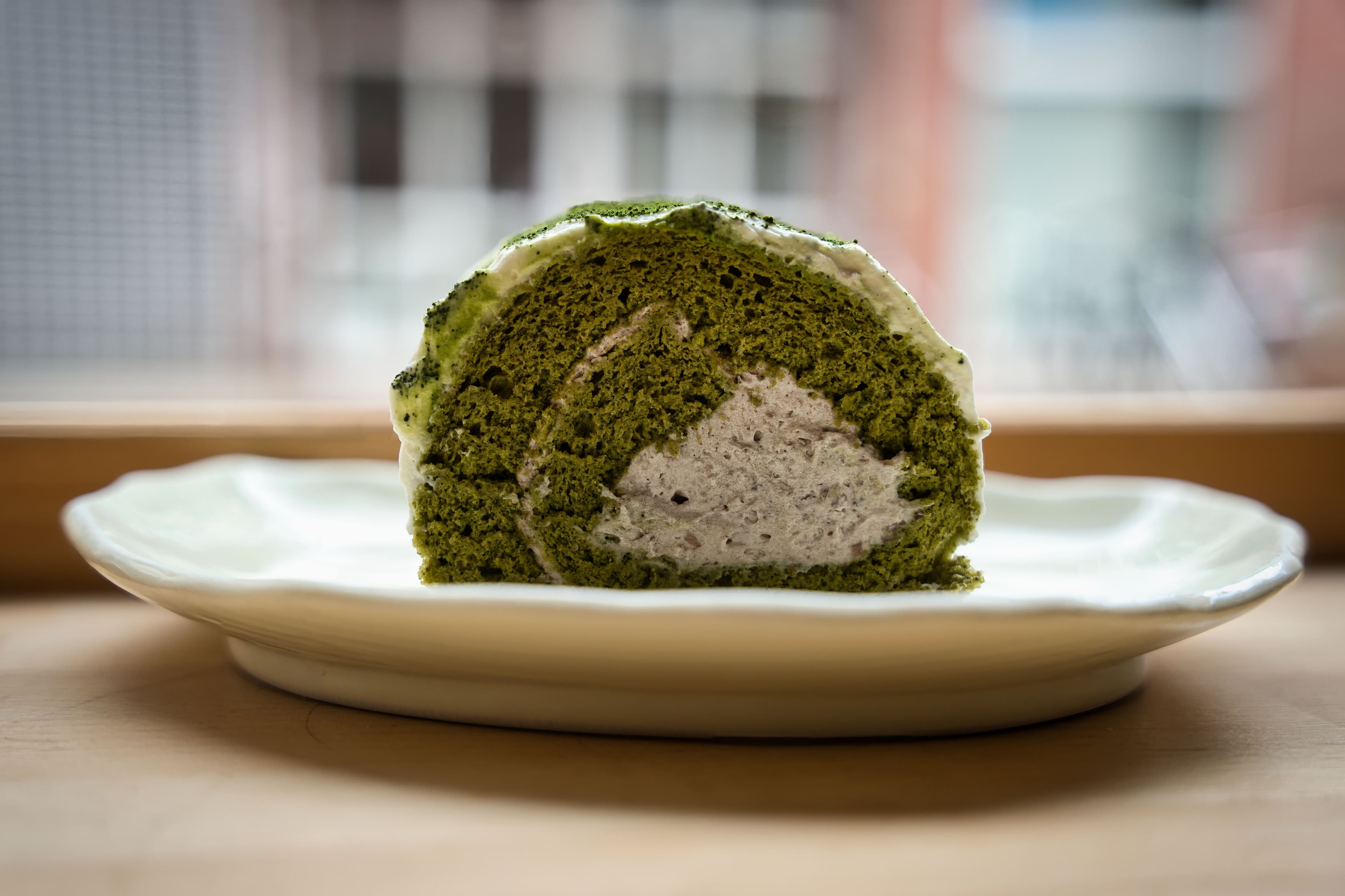 Japanese Matcha Roll Cake