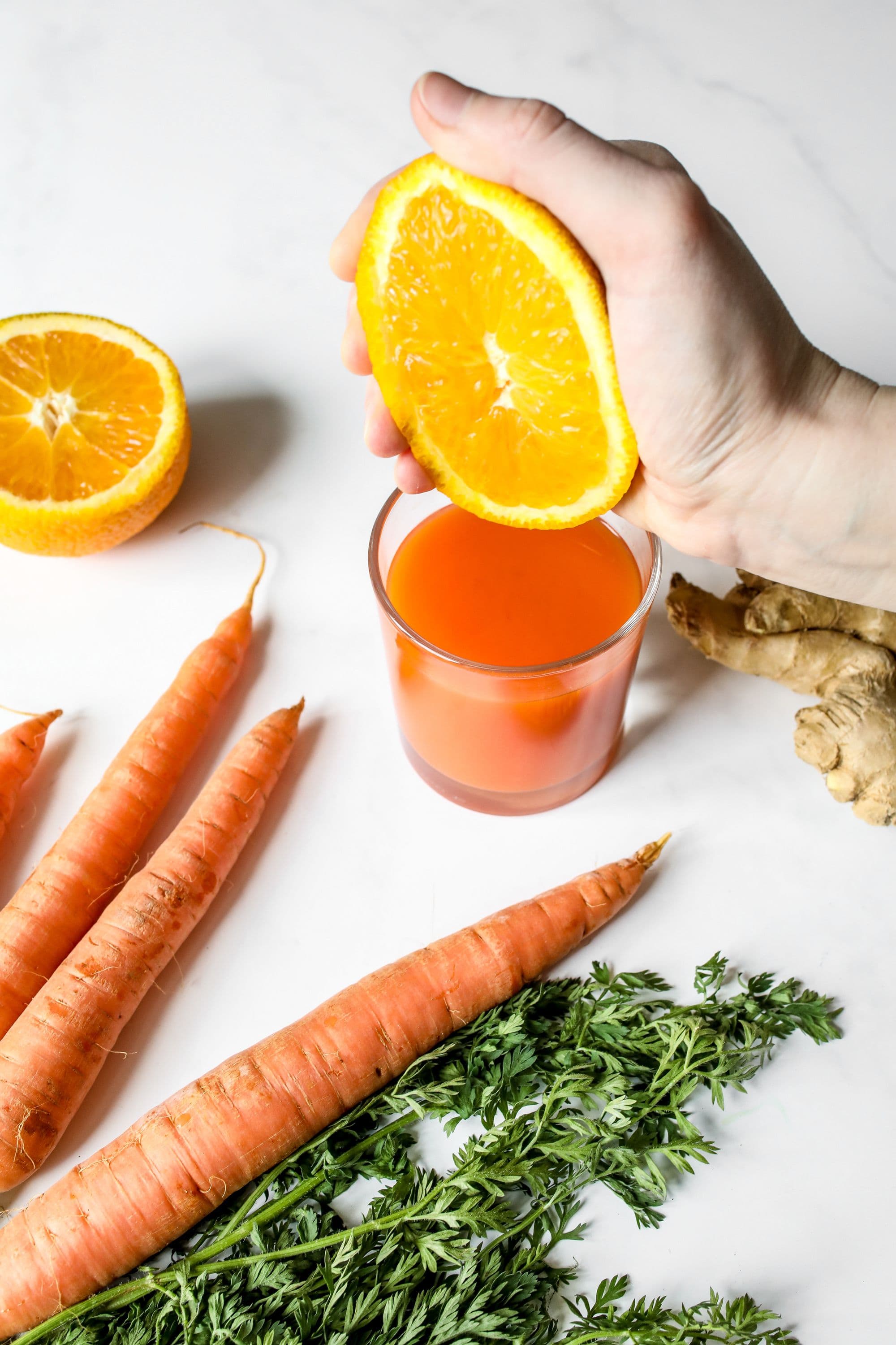 Jus de Carotte Orange Gingembre