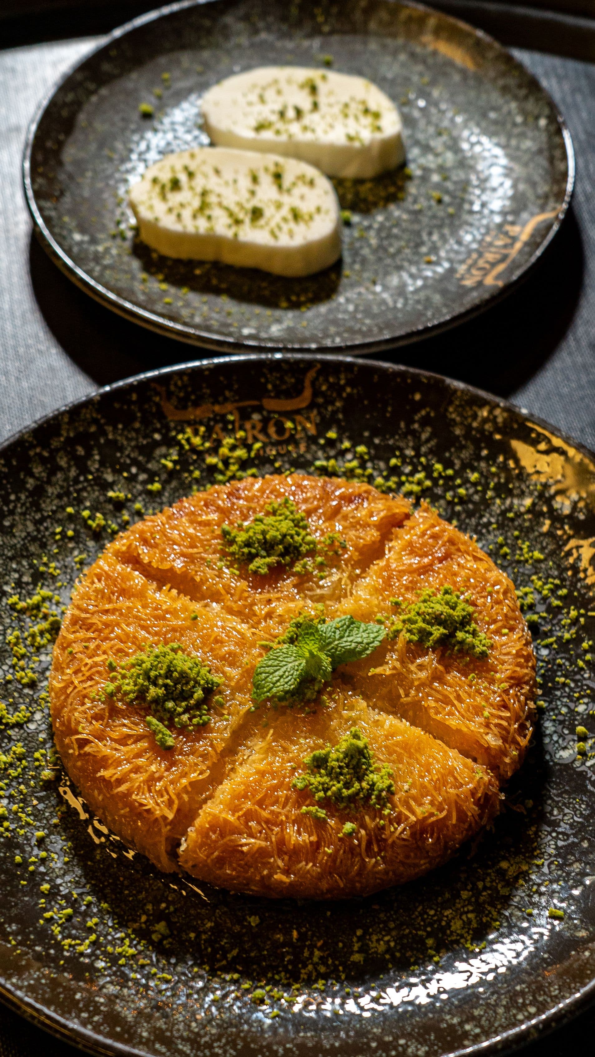 Künefe with Cream