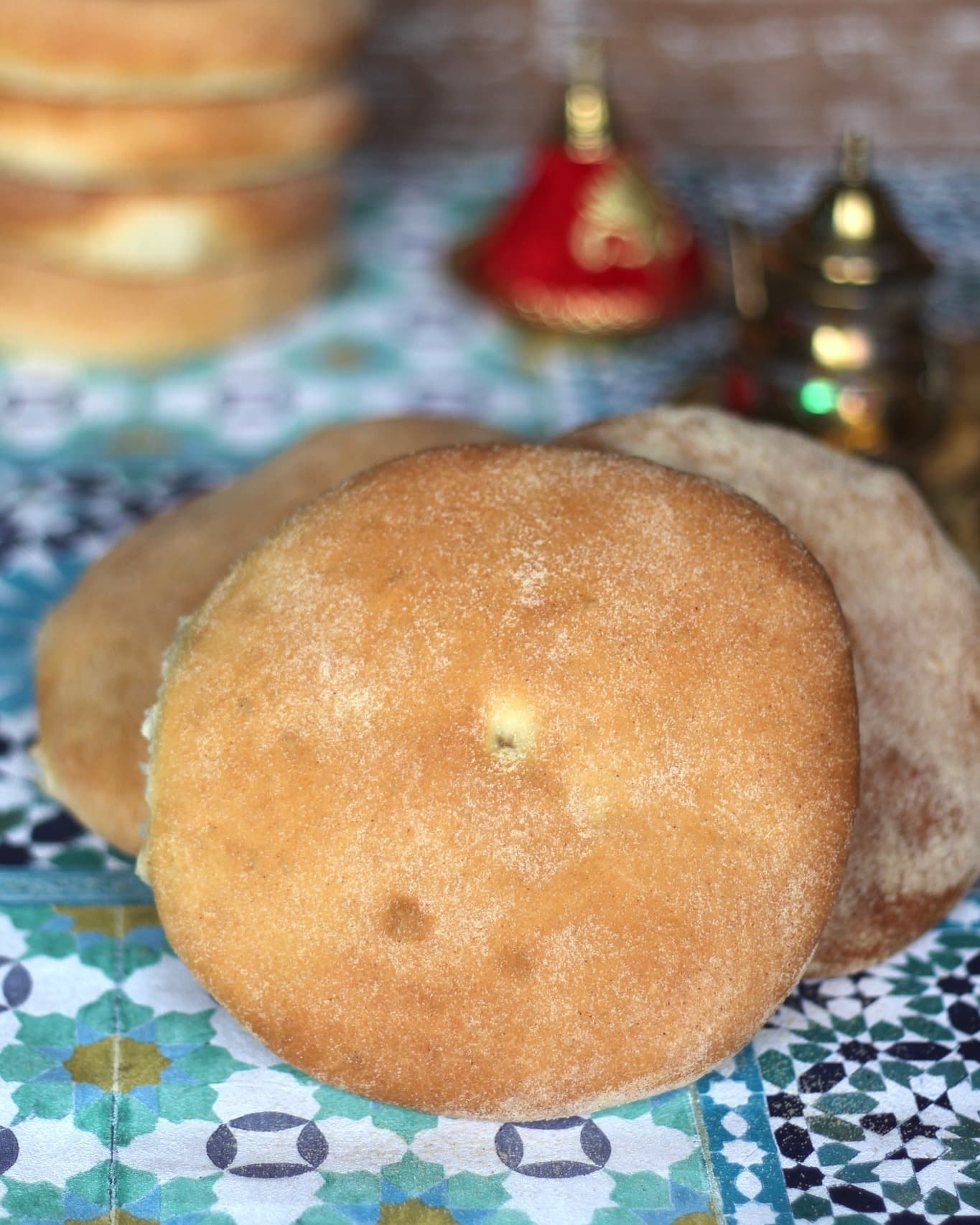 Khobz Zdou (Stuffed Sweet Bread)
