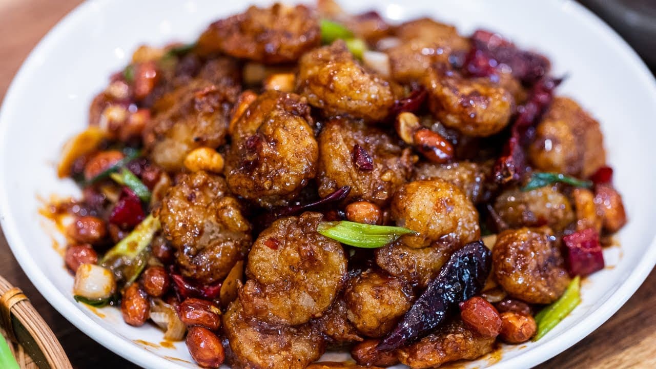 Kung Po Prawns