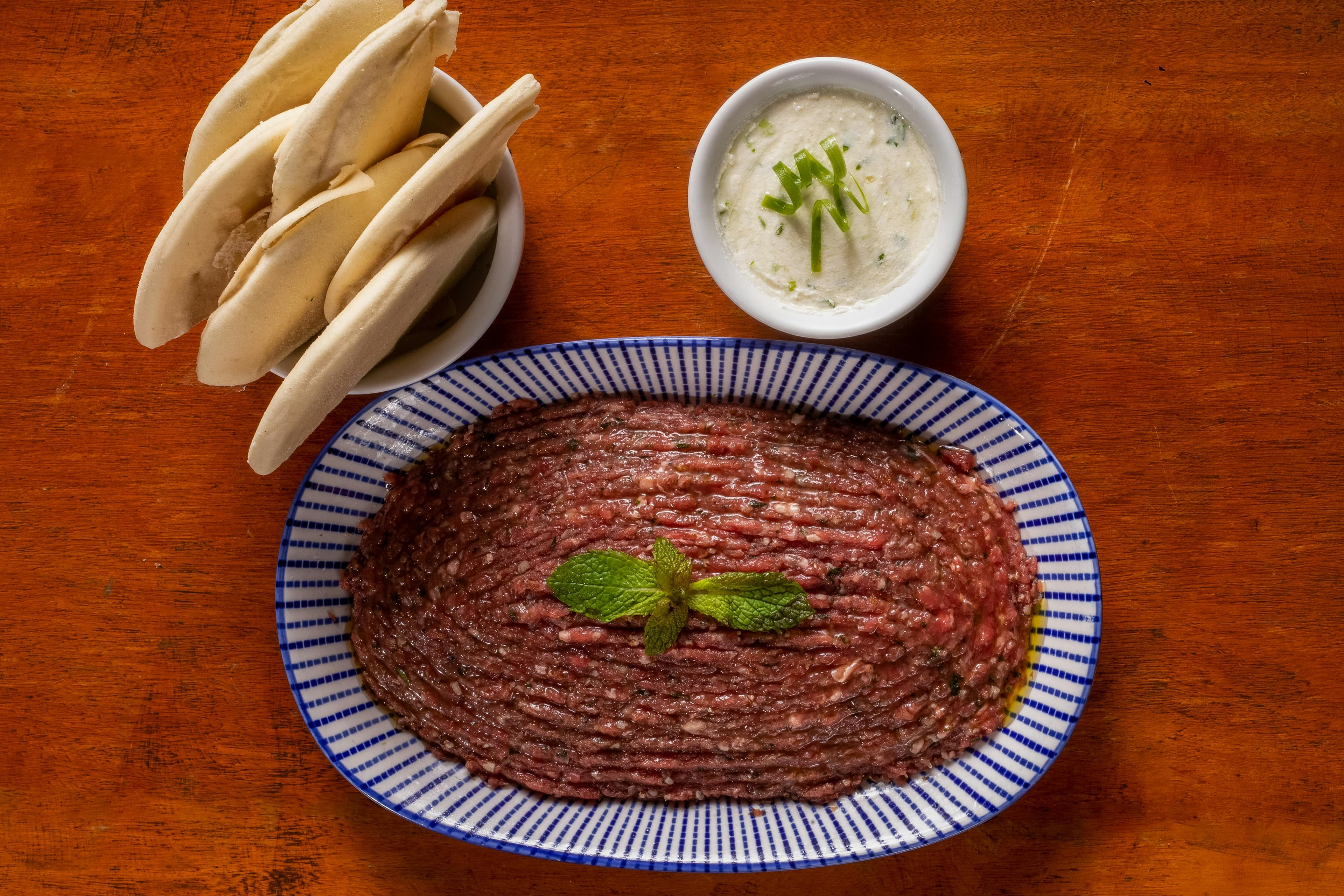 Lebanese Kibbeh Nayeh Raw
