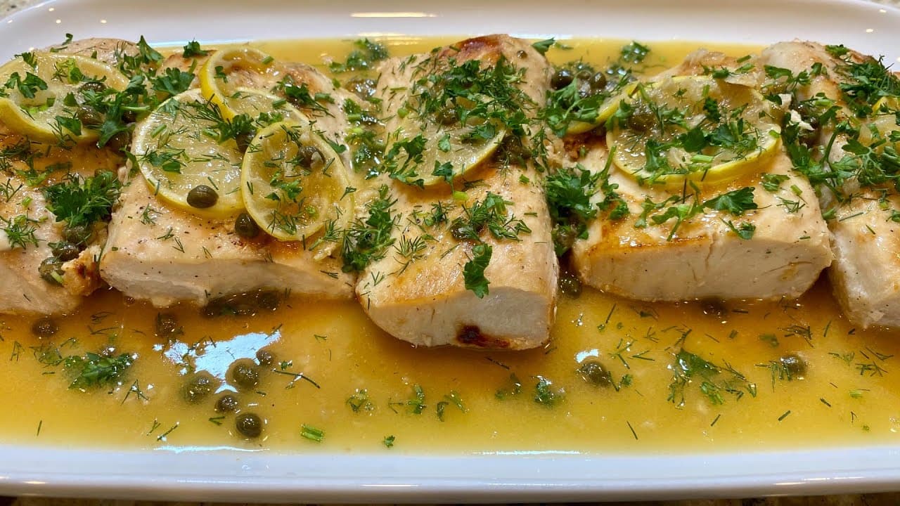 Lemon Caper Mahi-Mahi