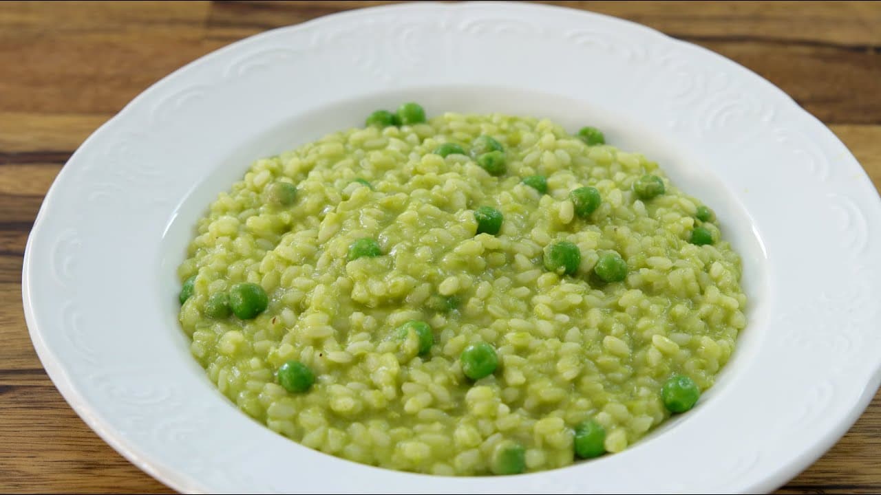 Lemon and Edamame Risotto with Pecans