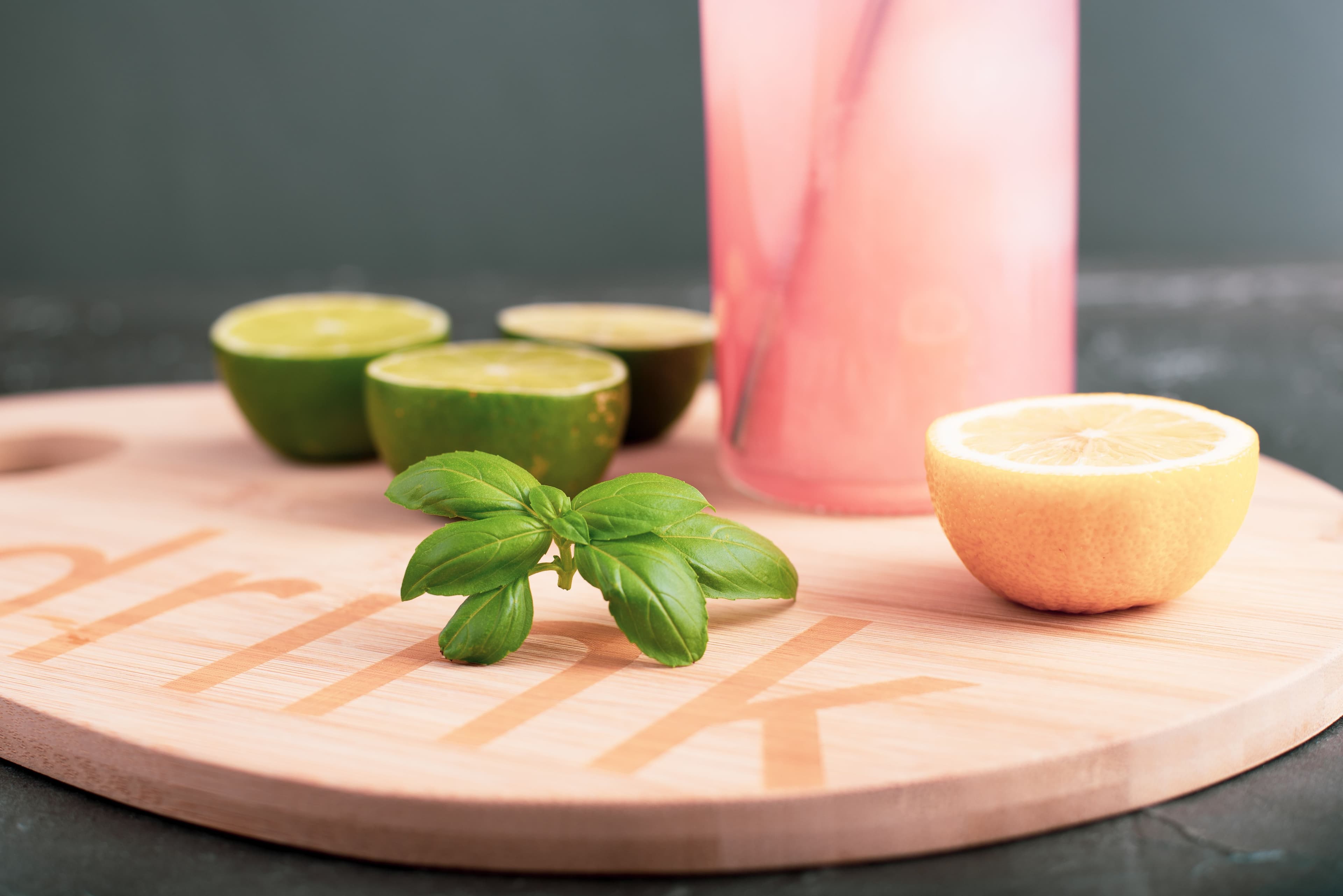 Limonade Fraise Basilic