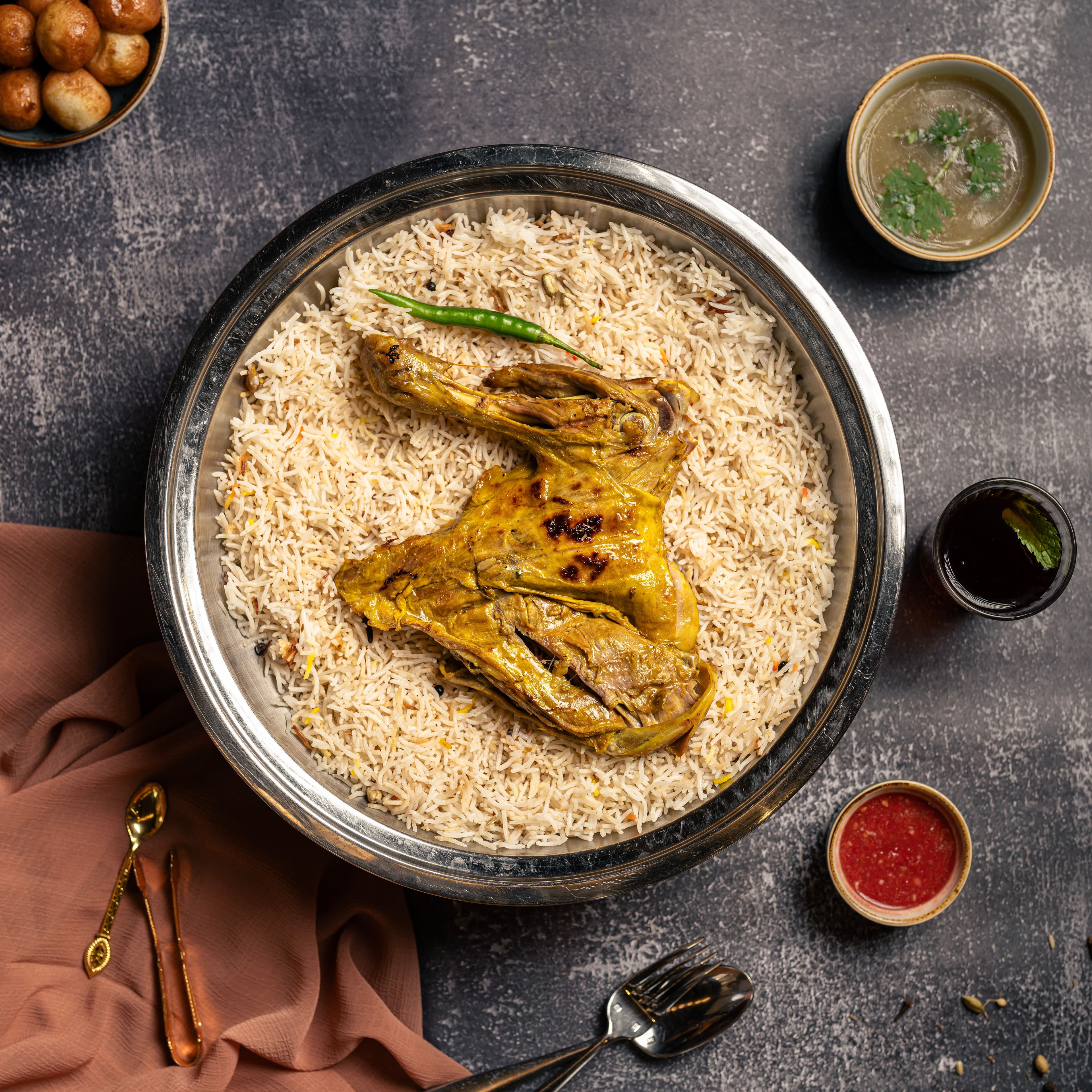 Madfoon Djaj (Buried Spiced Chicken)