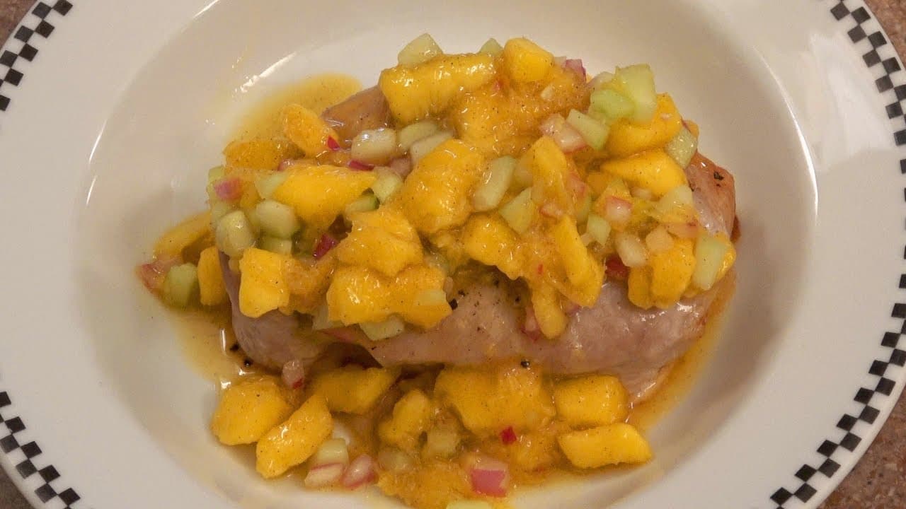 Mango Chutney Pork Chops