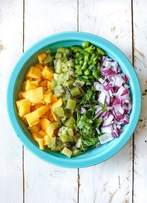Mango Kiwi Salsa