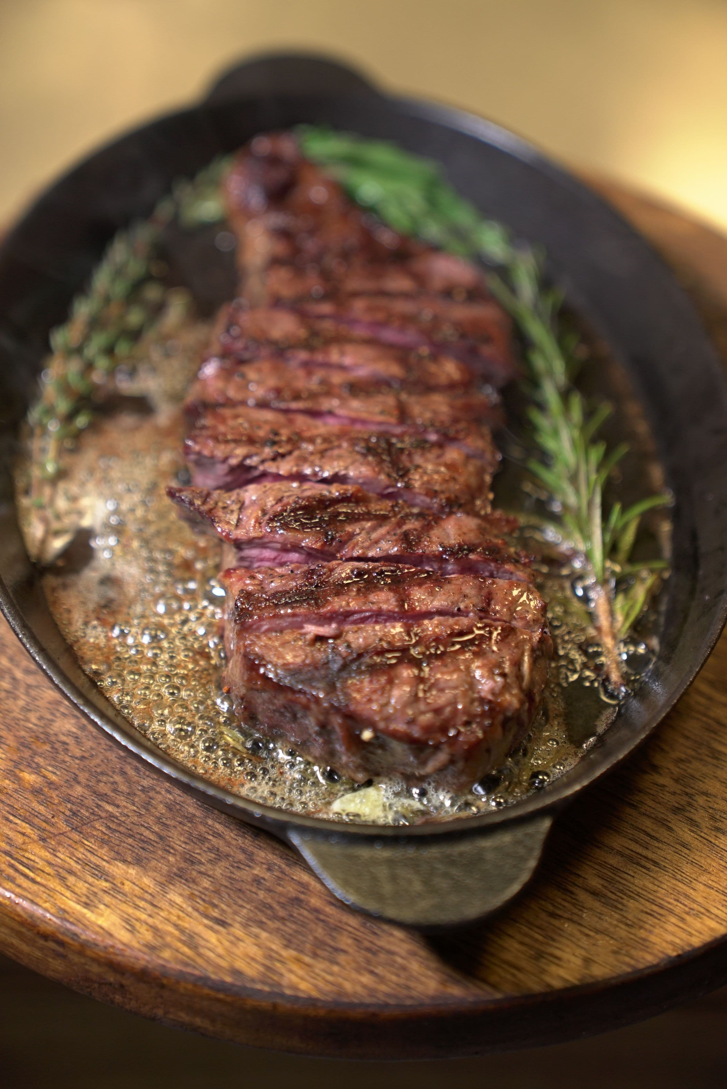 Marinated Flat Iron Steak