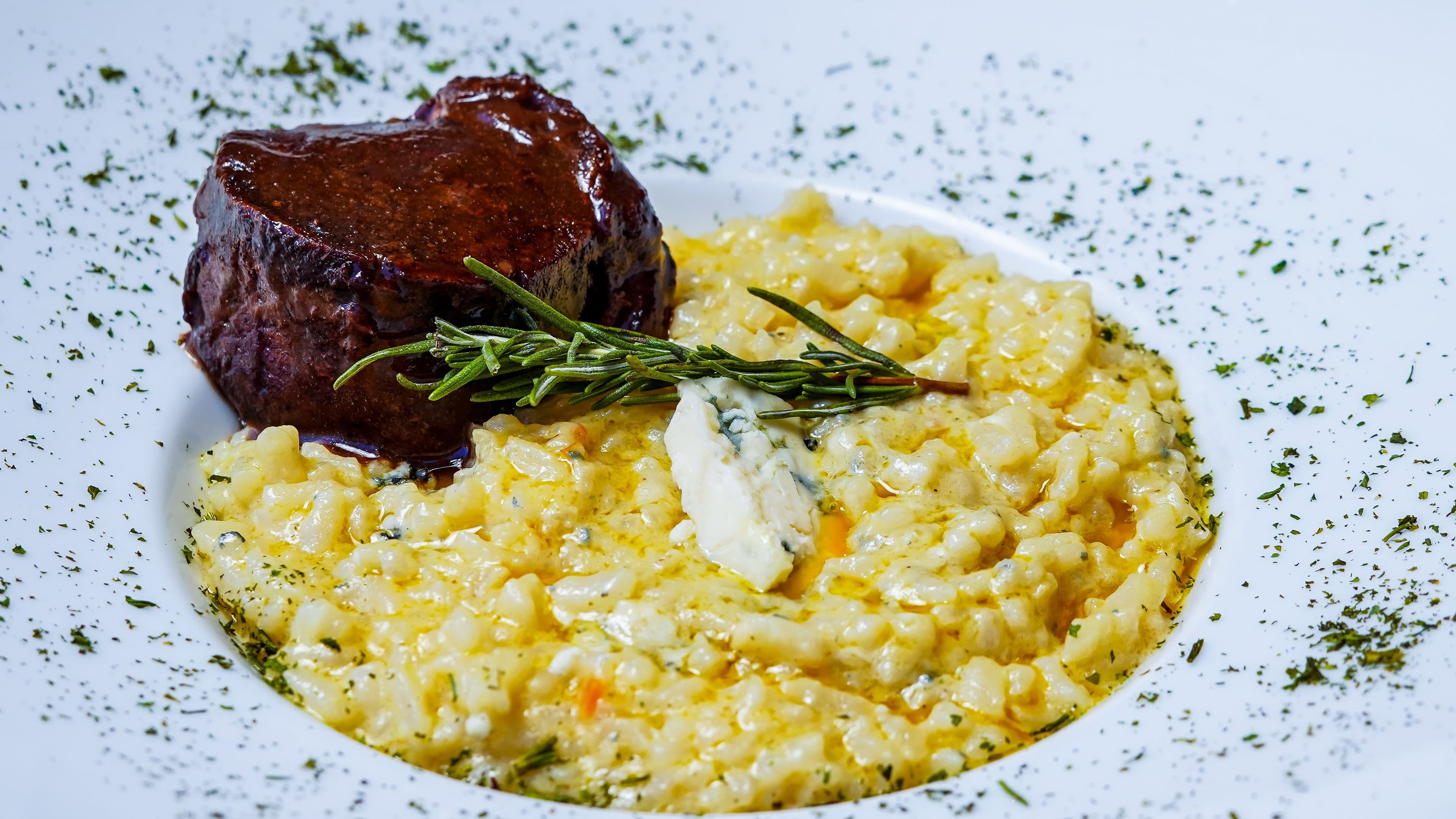 Meaty One Dish Risotto