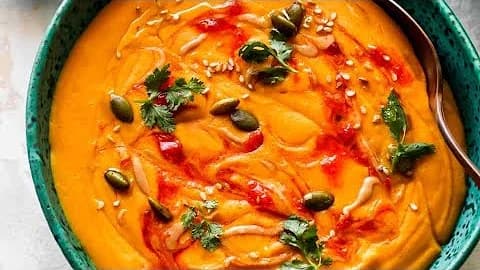 Moroccan Carrot Soup