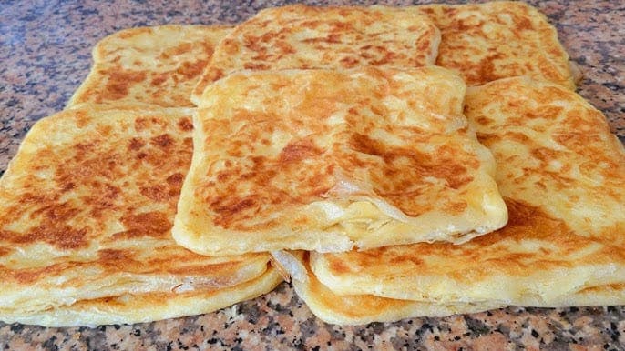 Msemen Tunisien (Layered Flatbread)