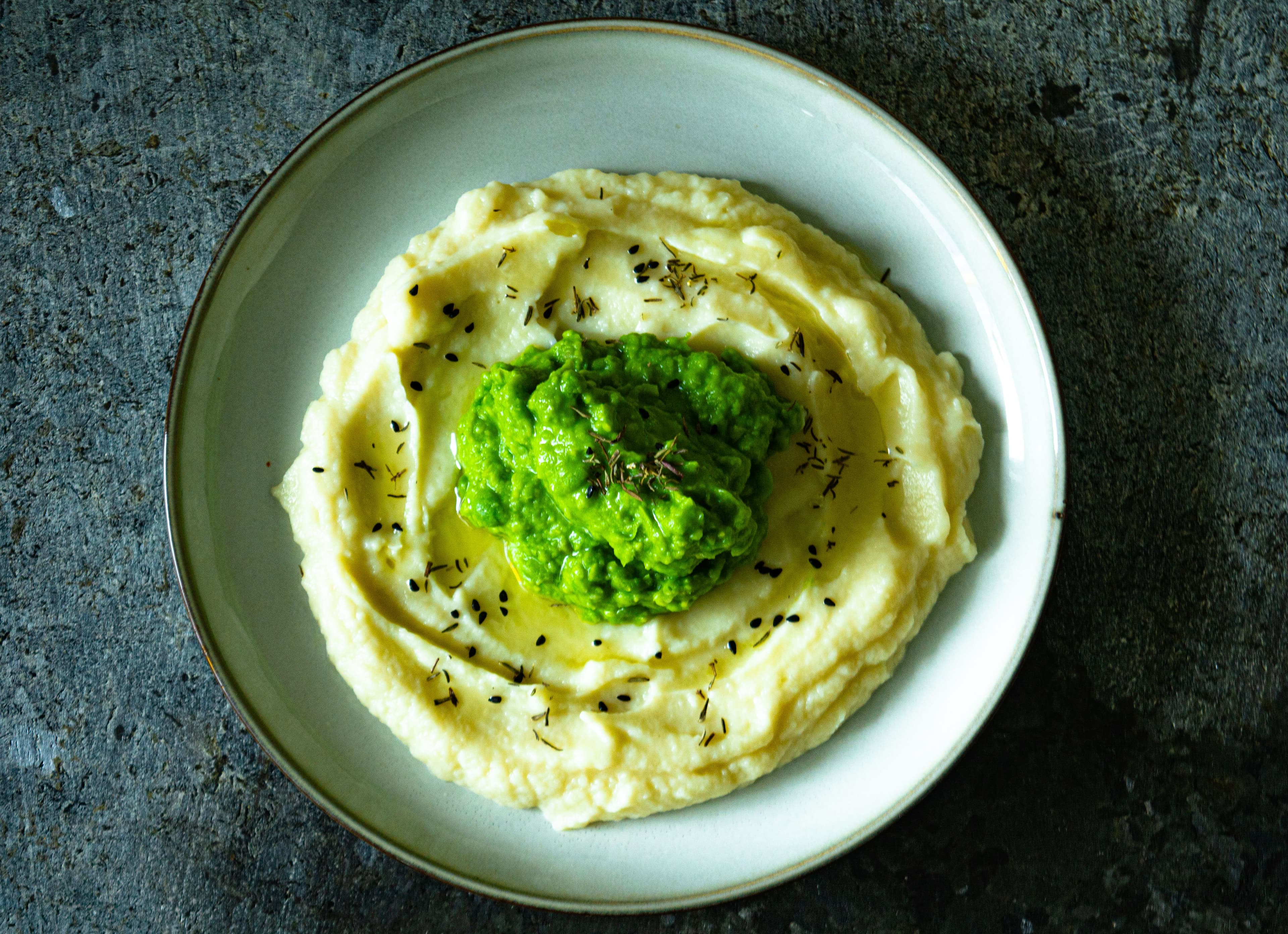 Mukimo (Mashed Green Peas and Potato)