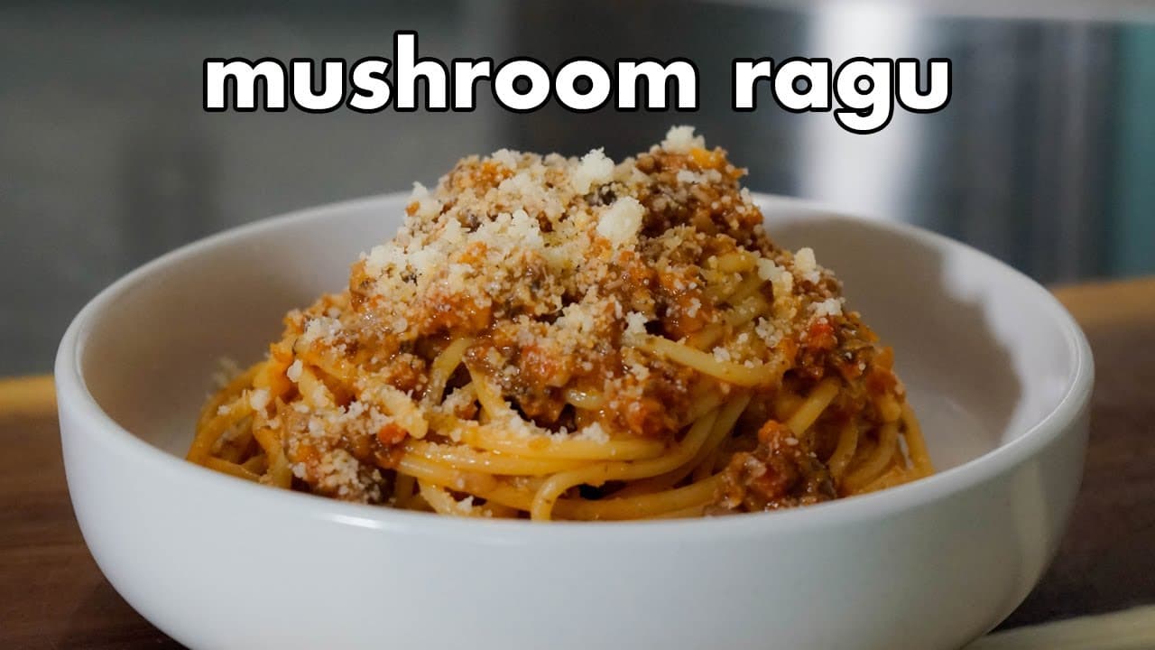 Mushroom-Tomato Ragu