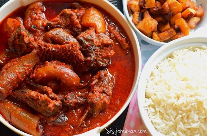 Nigerian Goat Meat Stew