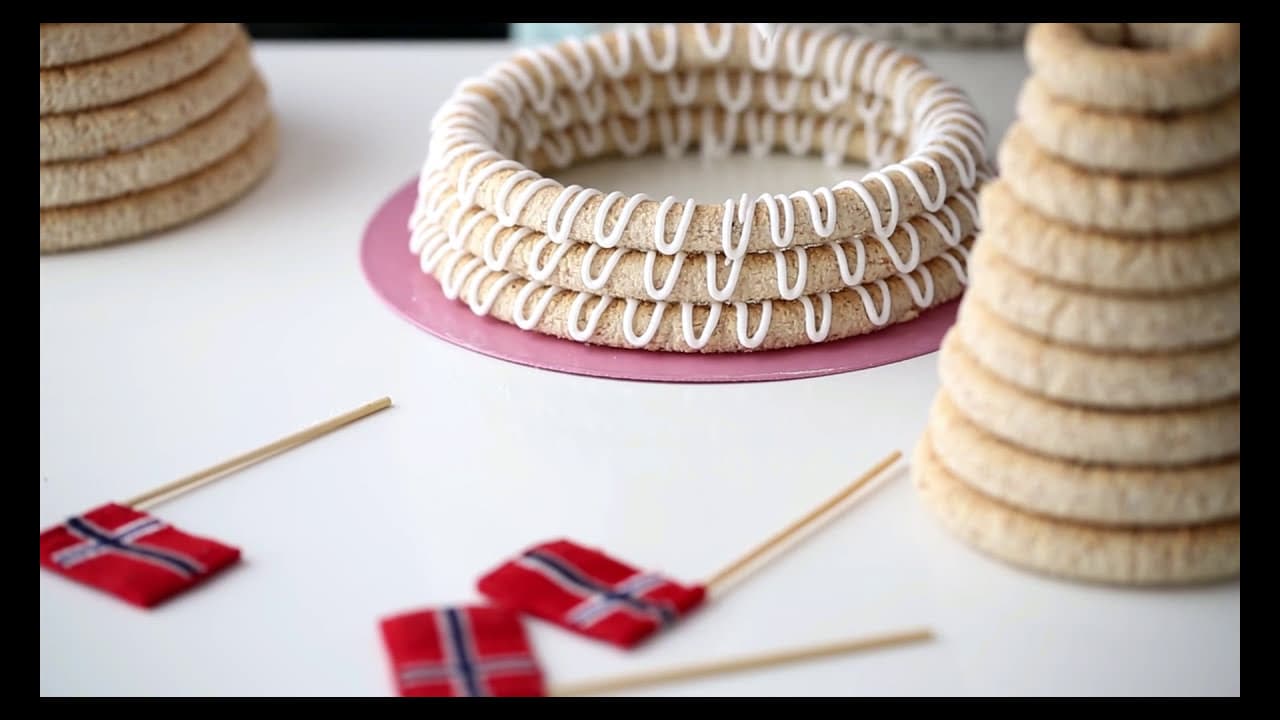 Norwegian Kransekake