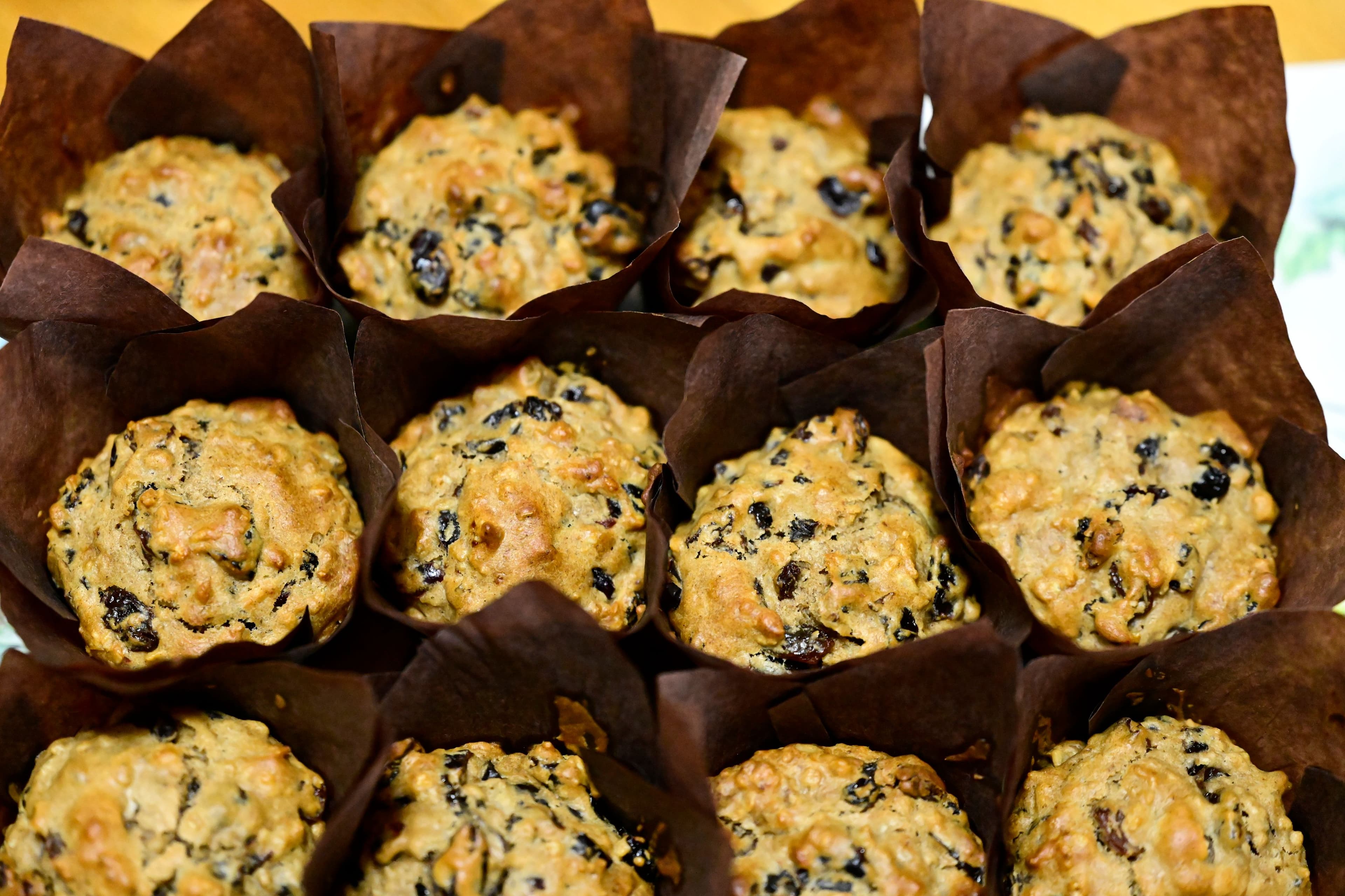 Oat Flour Banana Muffins