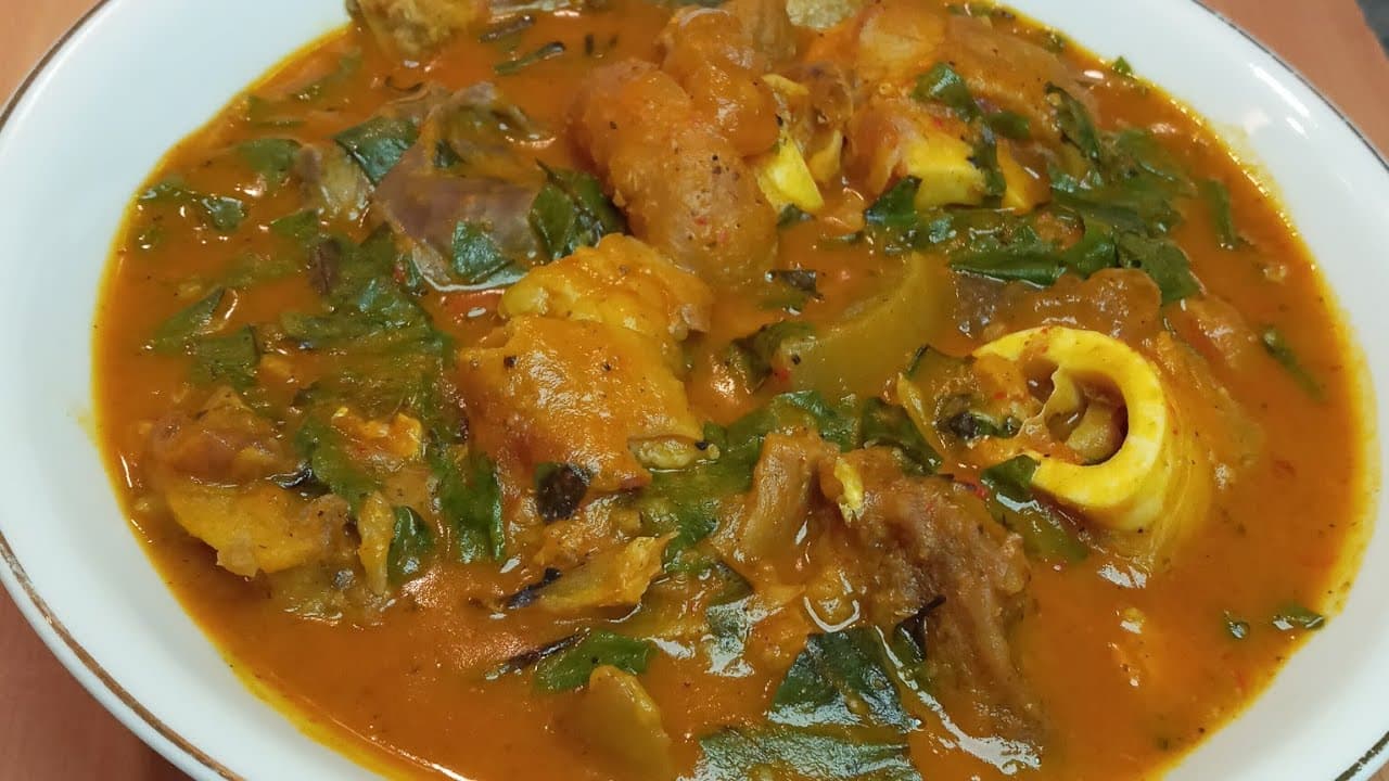 Oha Soup with Cocoyam