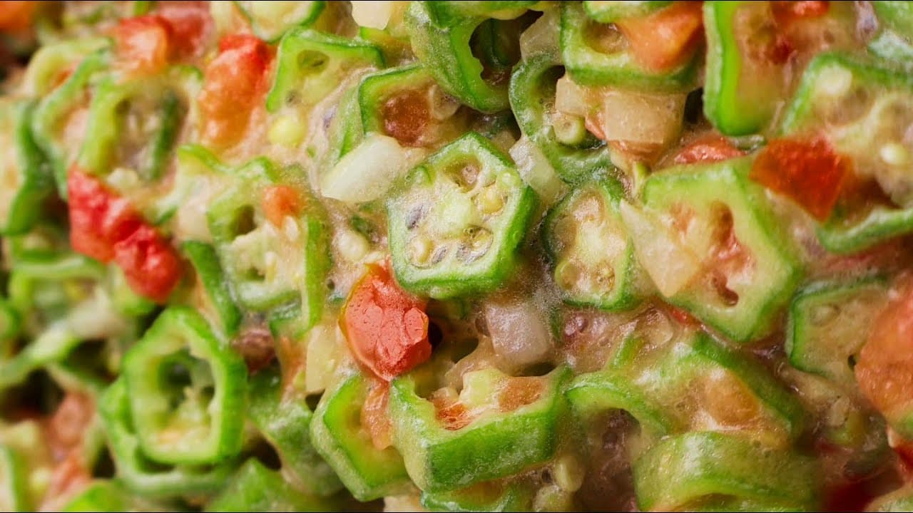 Okra Tomato Salad