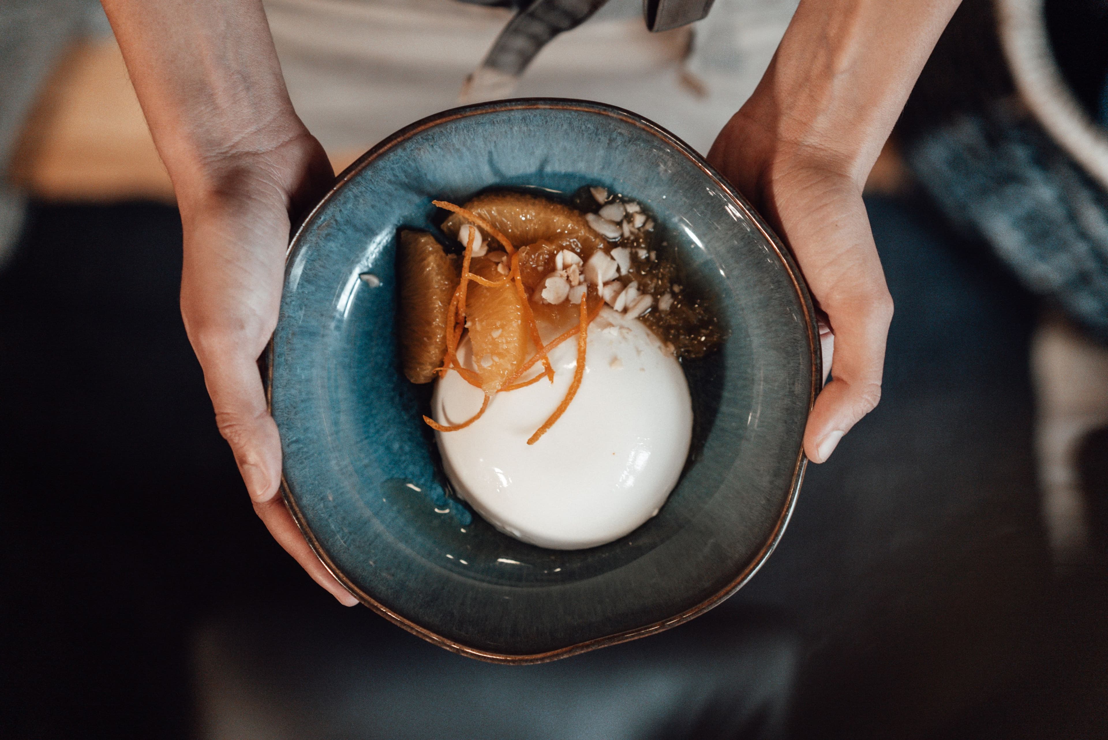Orange Blossom Panna Cotta