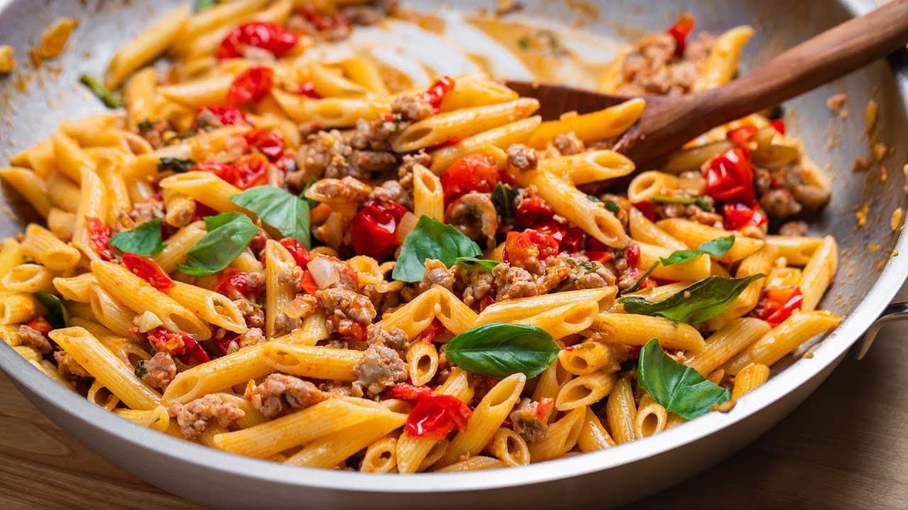 Orecchiette with Cherry Tomatoes